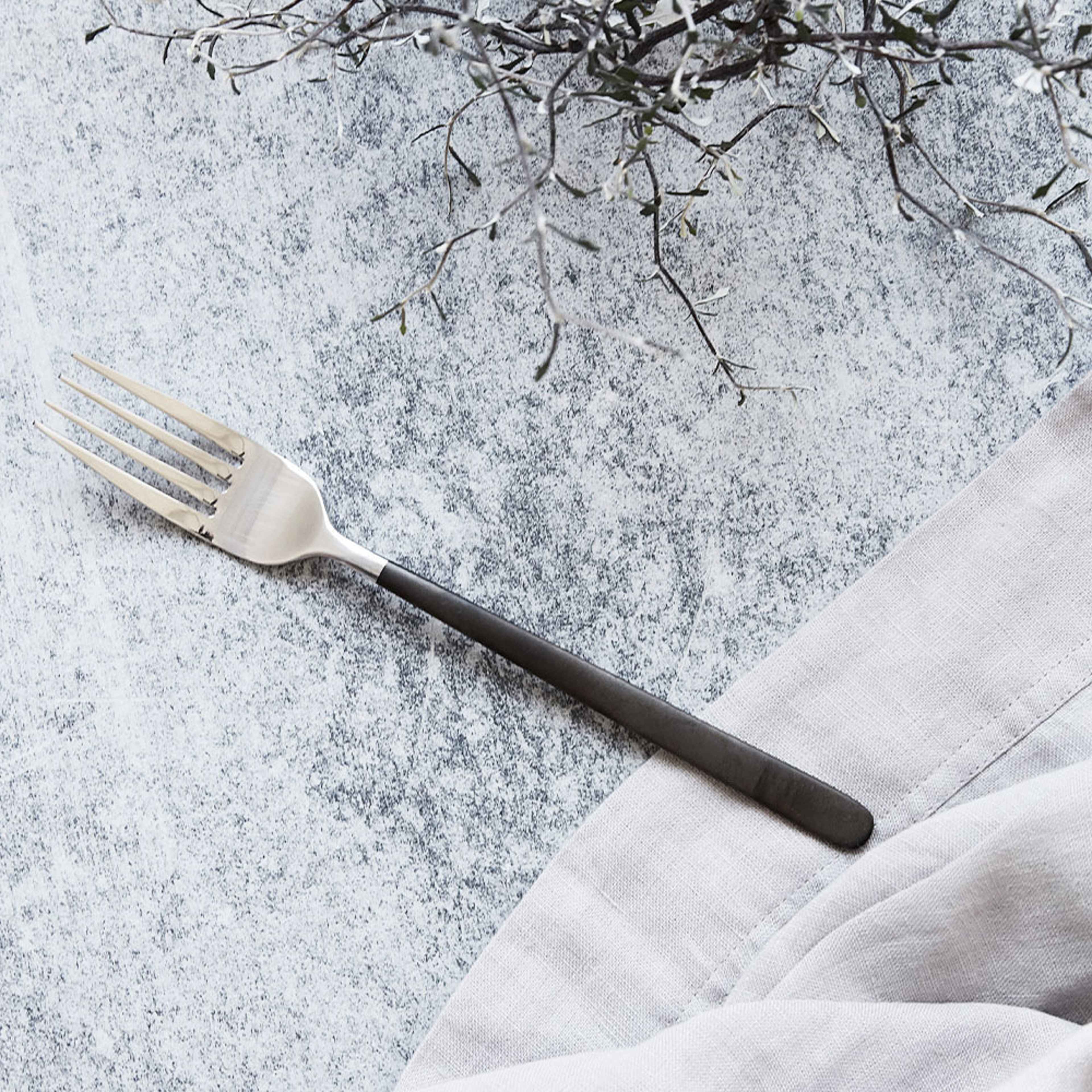 Gaffel i rostfritt stål, 20,5 cm