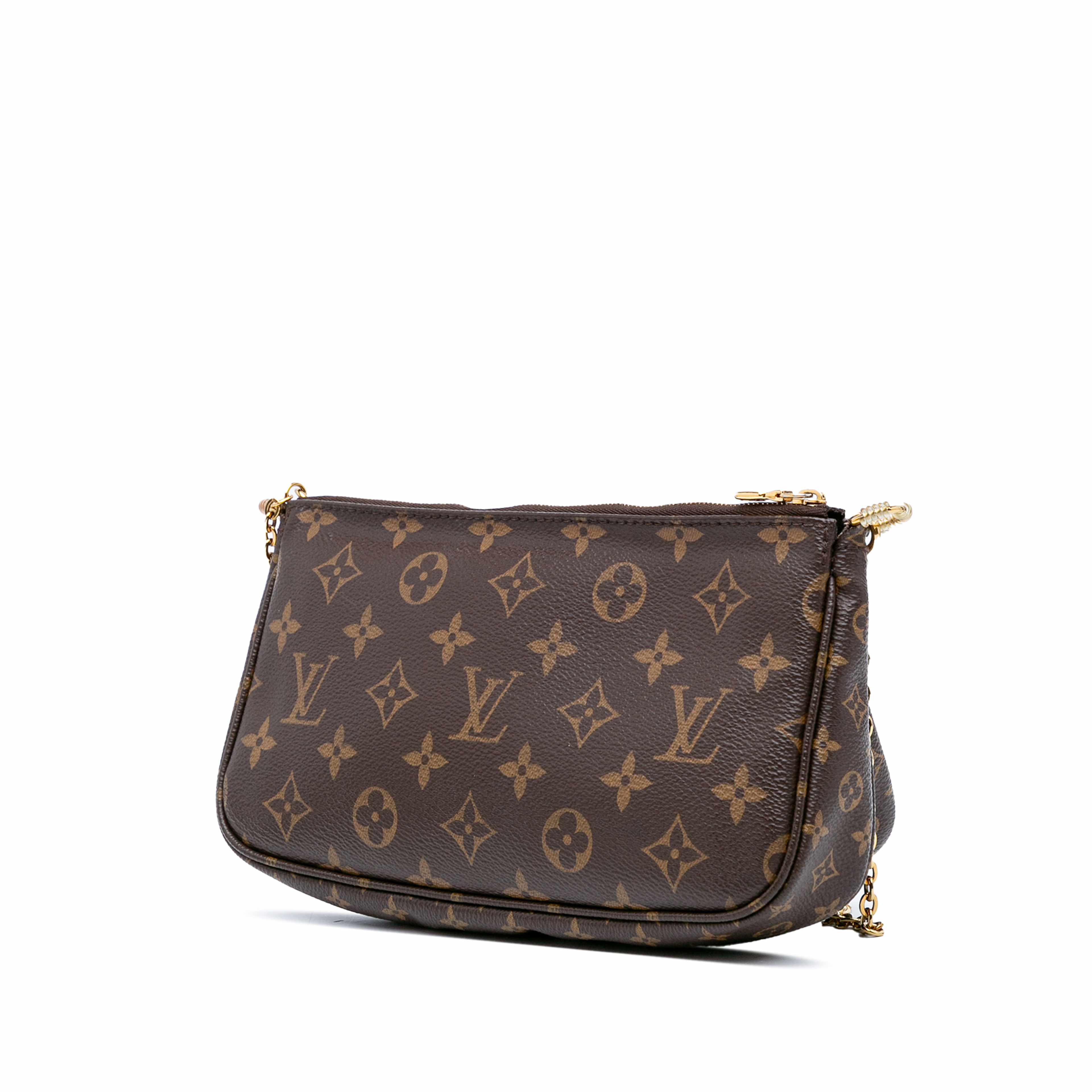 Louis Vuitton Monogram Multi Pochette Accessoires, från Luxclusif, i färgen brown. Klicka för att öppna bilden i stort format