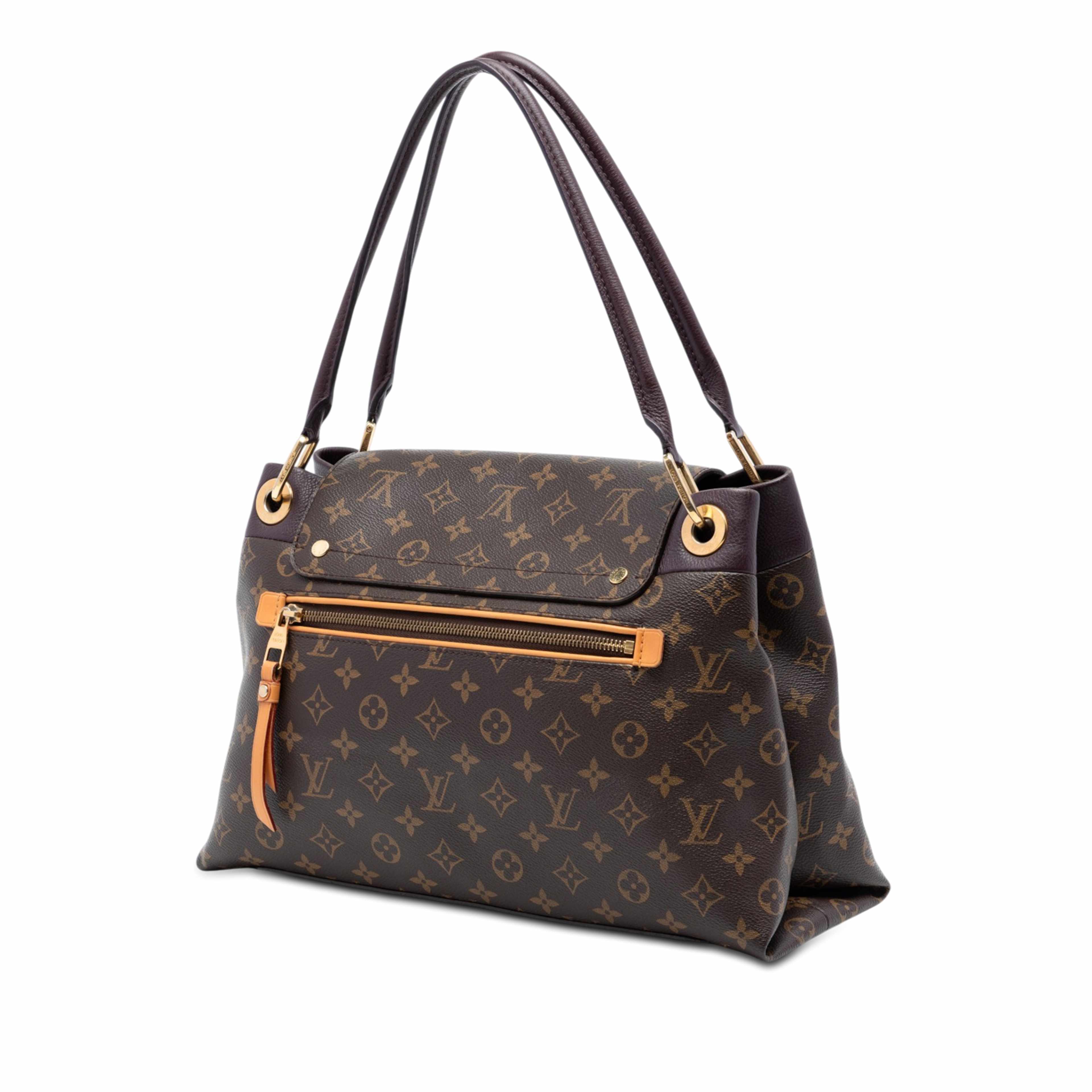 Louis Vuitton Monogram Olympe Mm, från Luxclusif, i färgen brun. Klicka för att öppna bilden i stort format