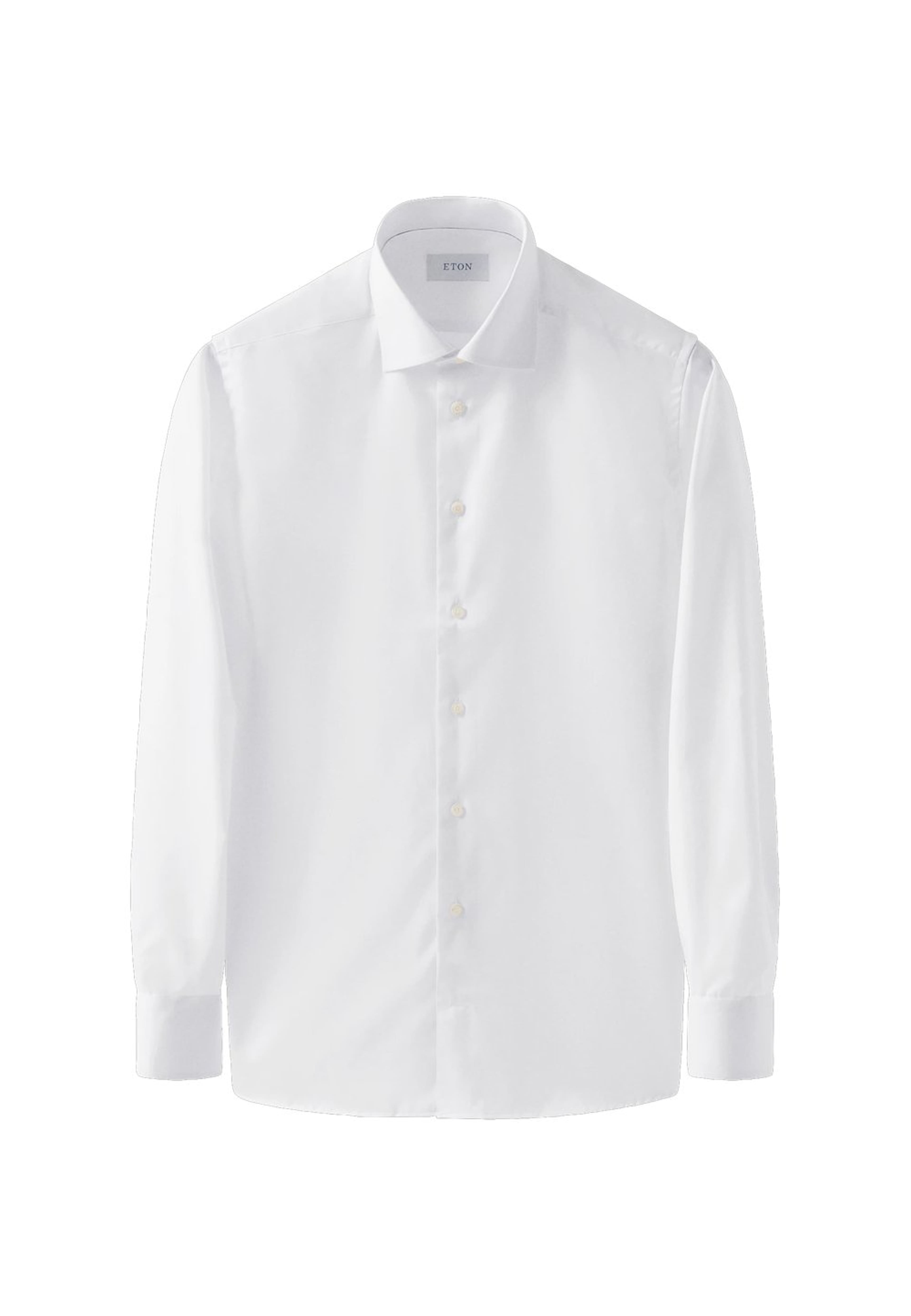 Signature Twill-skjorta Contemporary Fit, Cut Away-krage