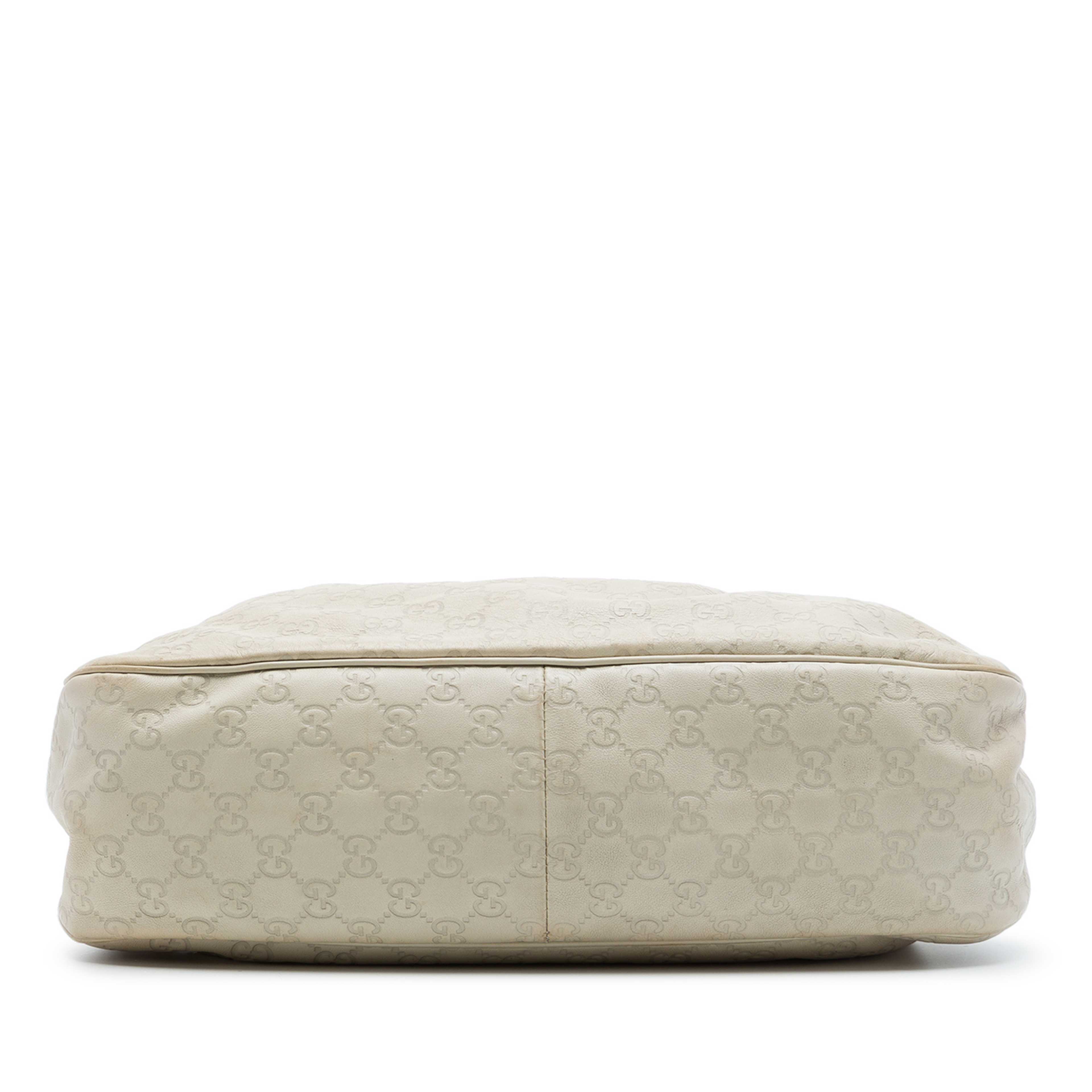 Gucci Guccissima Sukey Tote, från Luxclusif, i färgen brun. Klicka för att öppna bilden i stort format