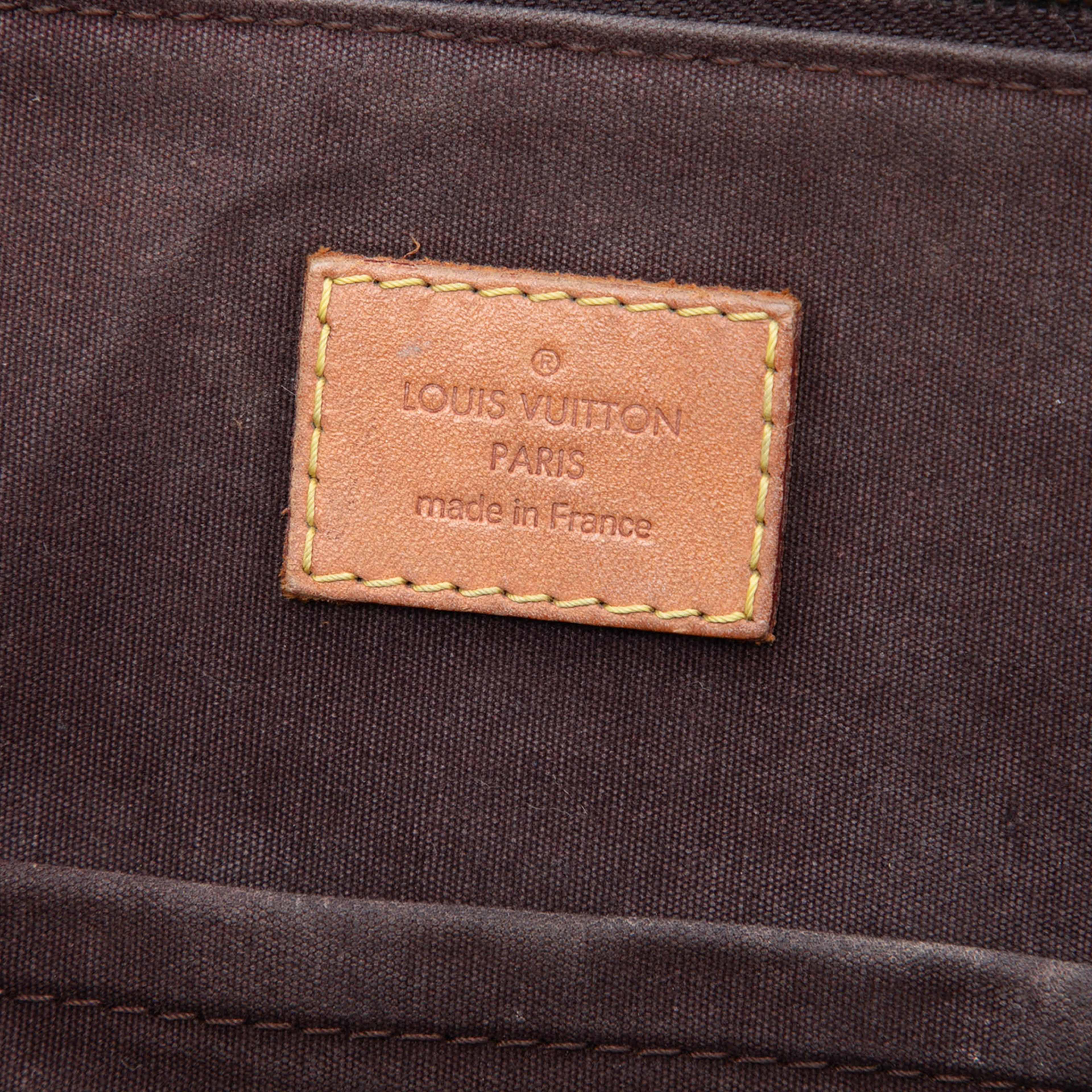 Louis Vuitton Monogram Vernis Alma Pm, från Luxclusif, i färgen purpur. Klicka för att öppna bilden i stort format
