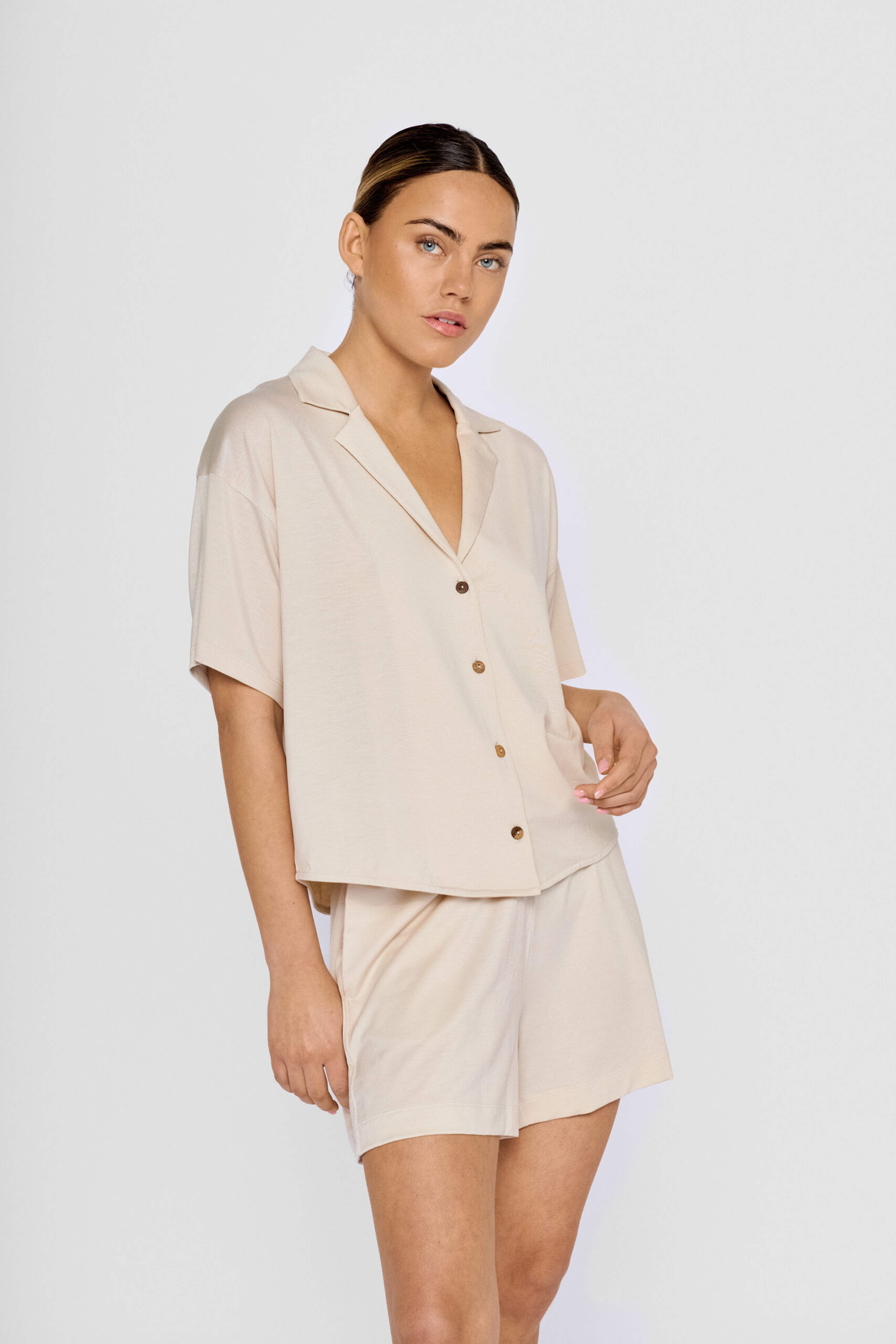 Shiba Shirt - Oyster