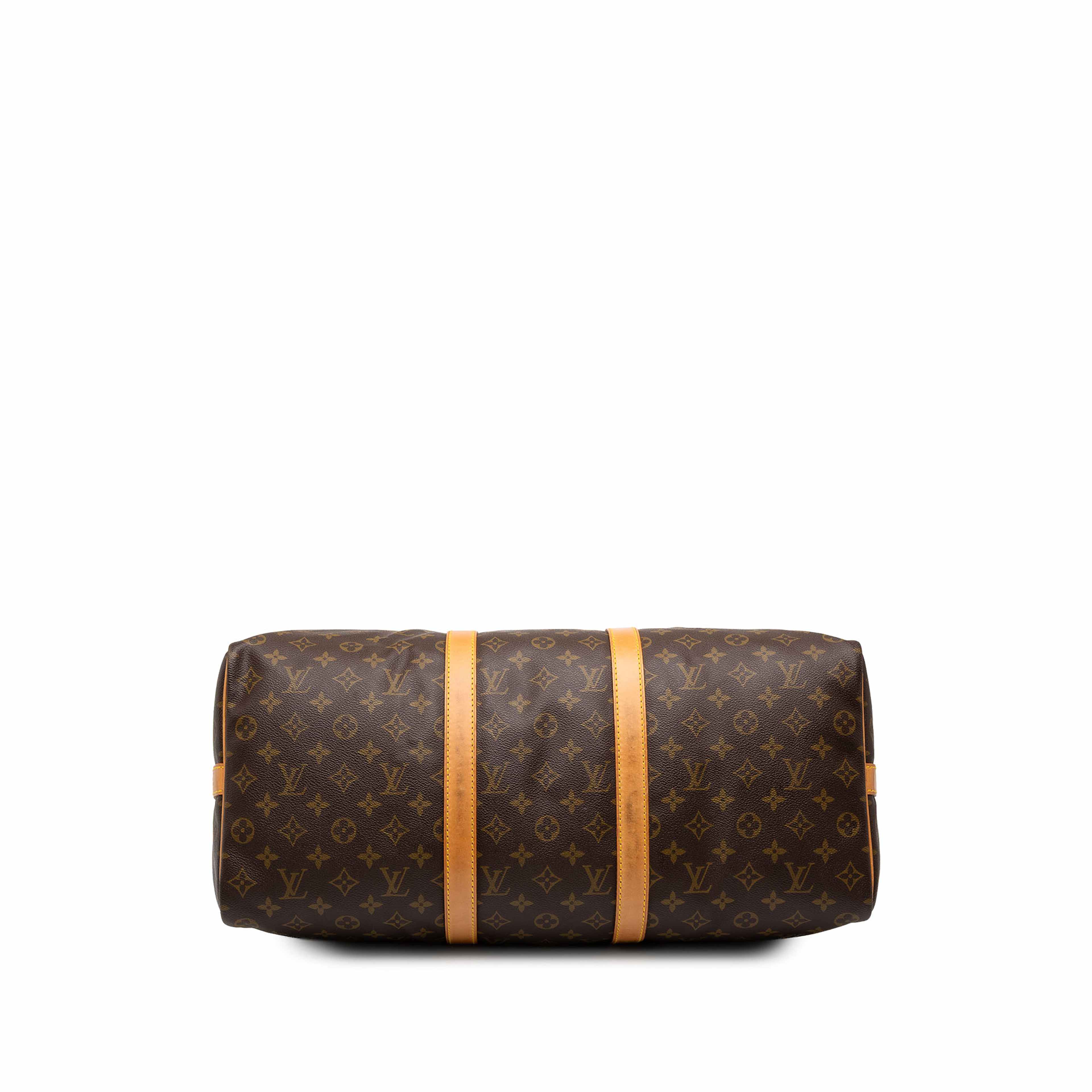 Louis Vuitton Monogram Keepall Bandouliere 50, från Luxclusif, i färgen brun. Klicka för att öppna bilden i stort format