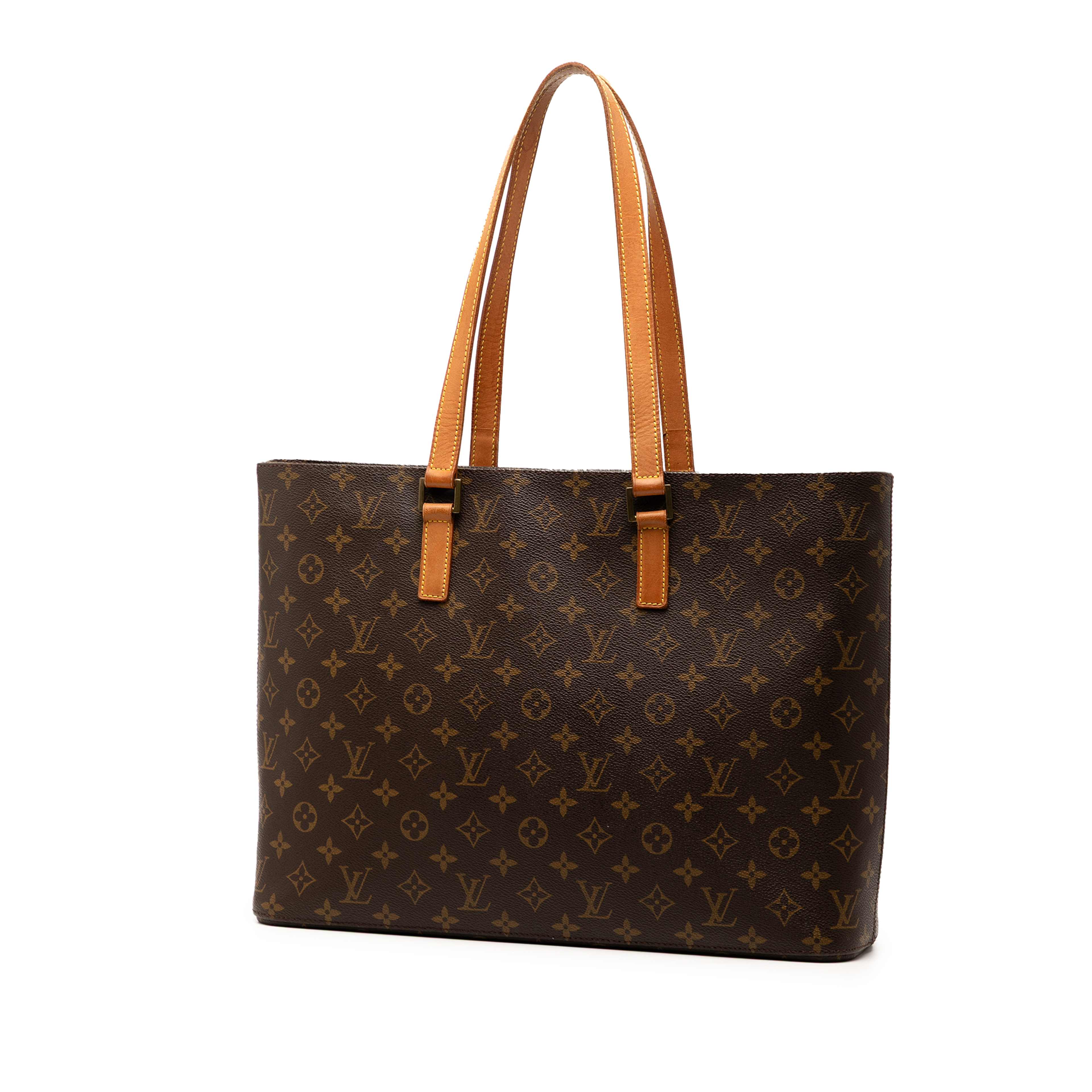 Louis Vuitton Monogram Luco, från Luxclusif, i färgen brown. Klicka för att öppna bilden i stort format