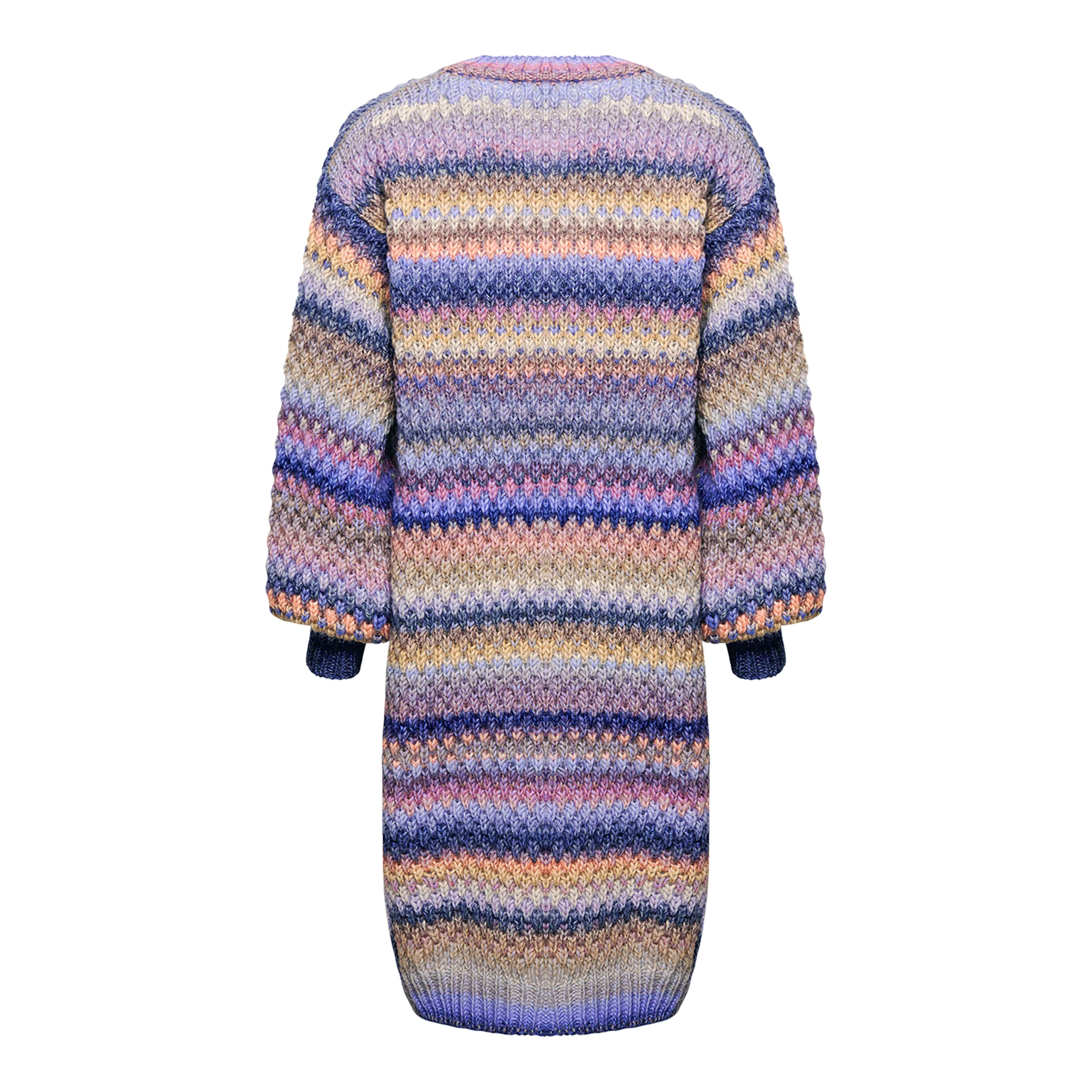 Gio Knit Cardigan - Rainbow Mix