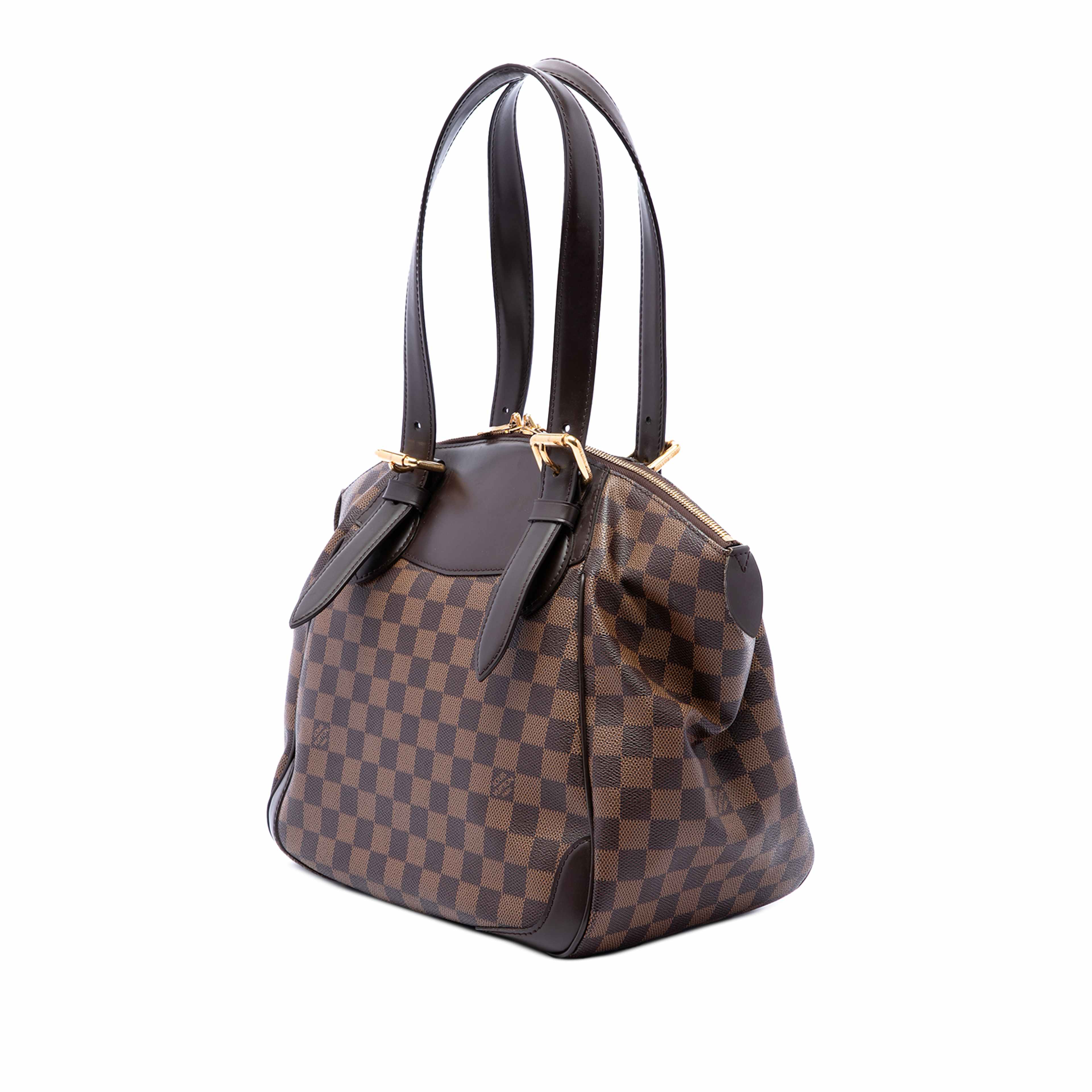 Louis Vuitton Damier Ebene Verona Mm, från Luxclusif, i färgen brun. Klicka för att öppna bilden i stort format