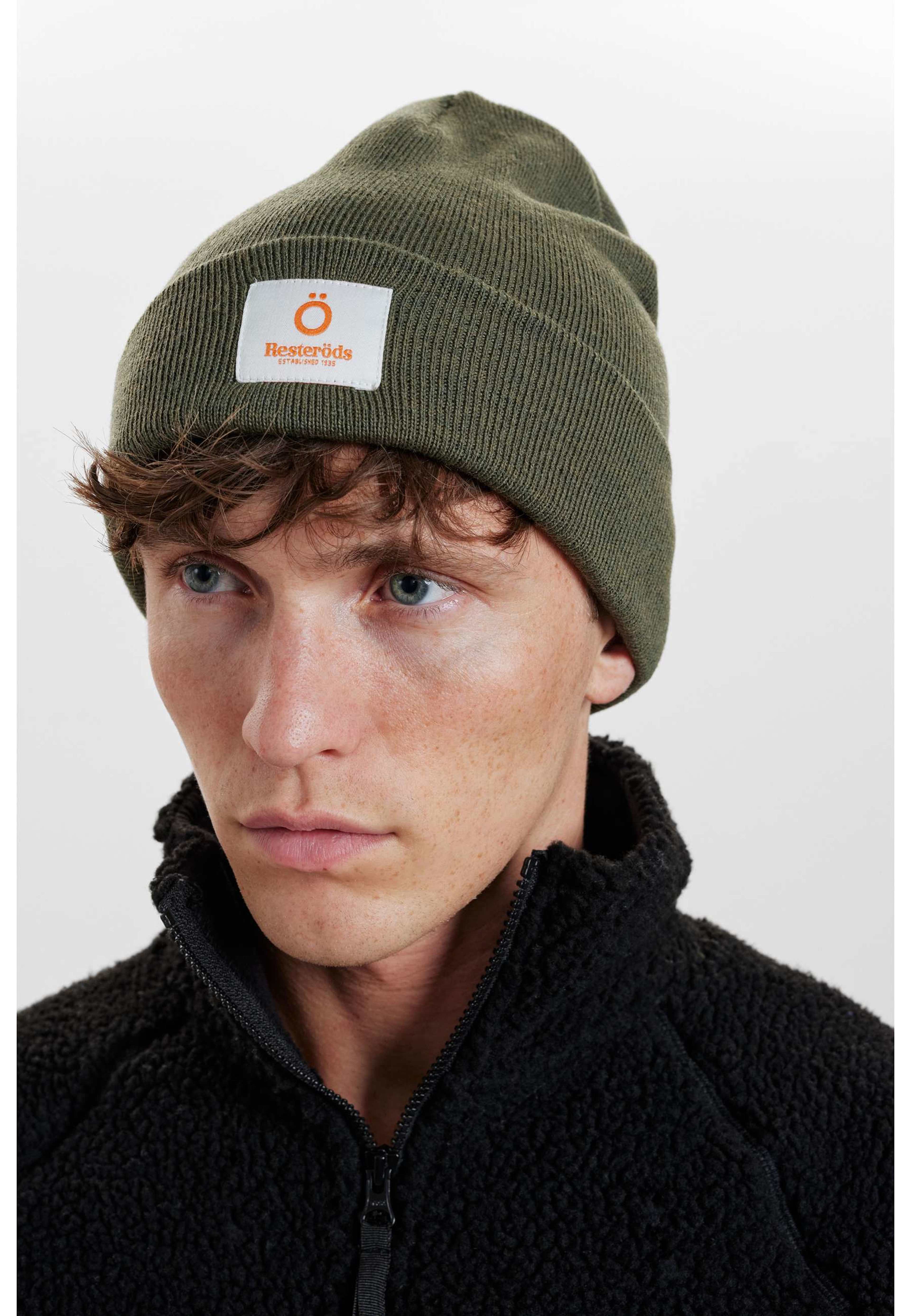 Chunky Beanie Mössa | Återvunnen Polyester | Marinblå