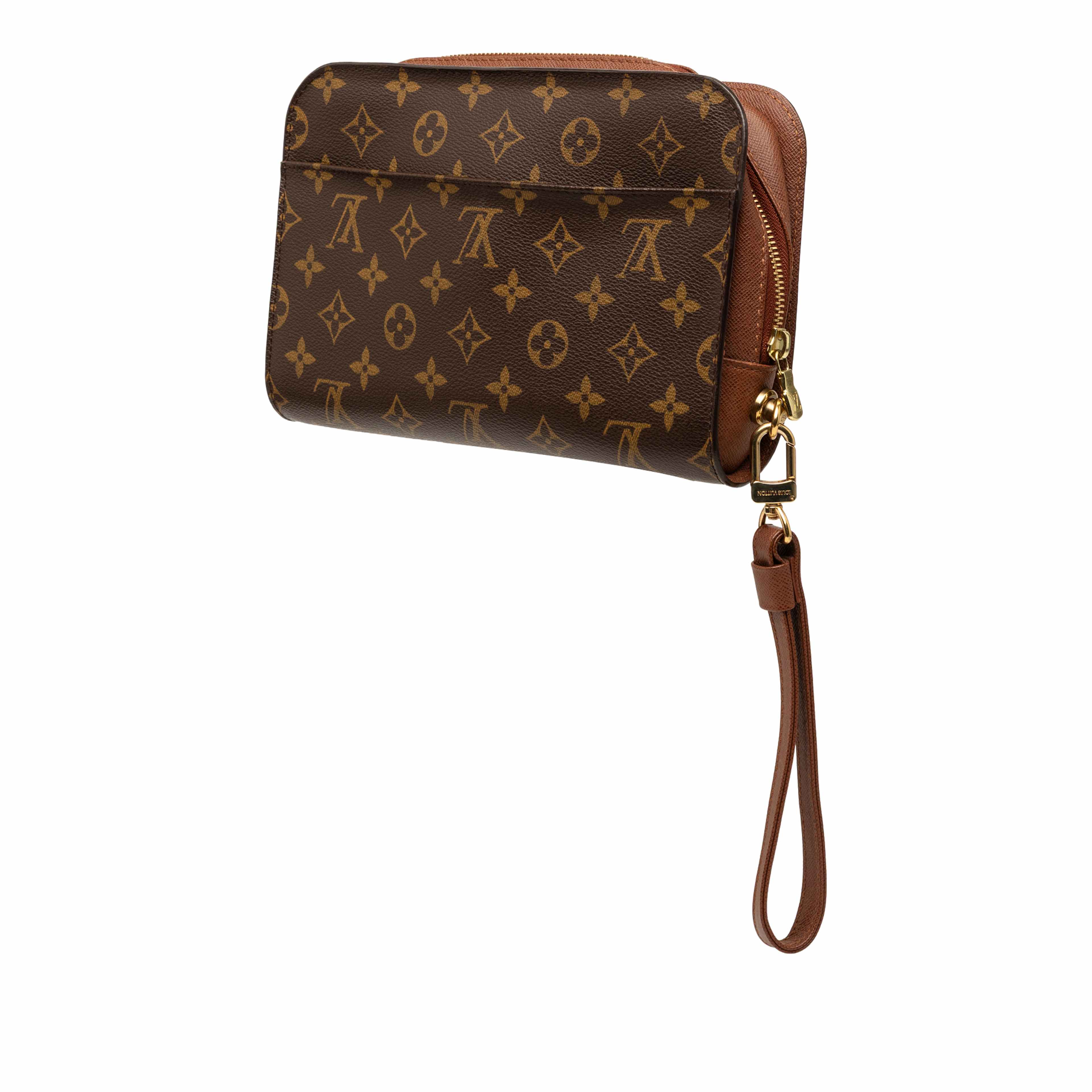 Louis Vuitton Monogram Orsay, från Luxclusif, i färgen brown. Klicka för att öppna bilden i stort format