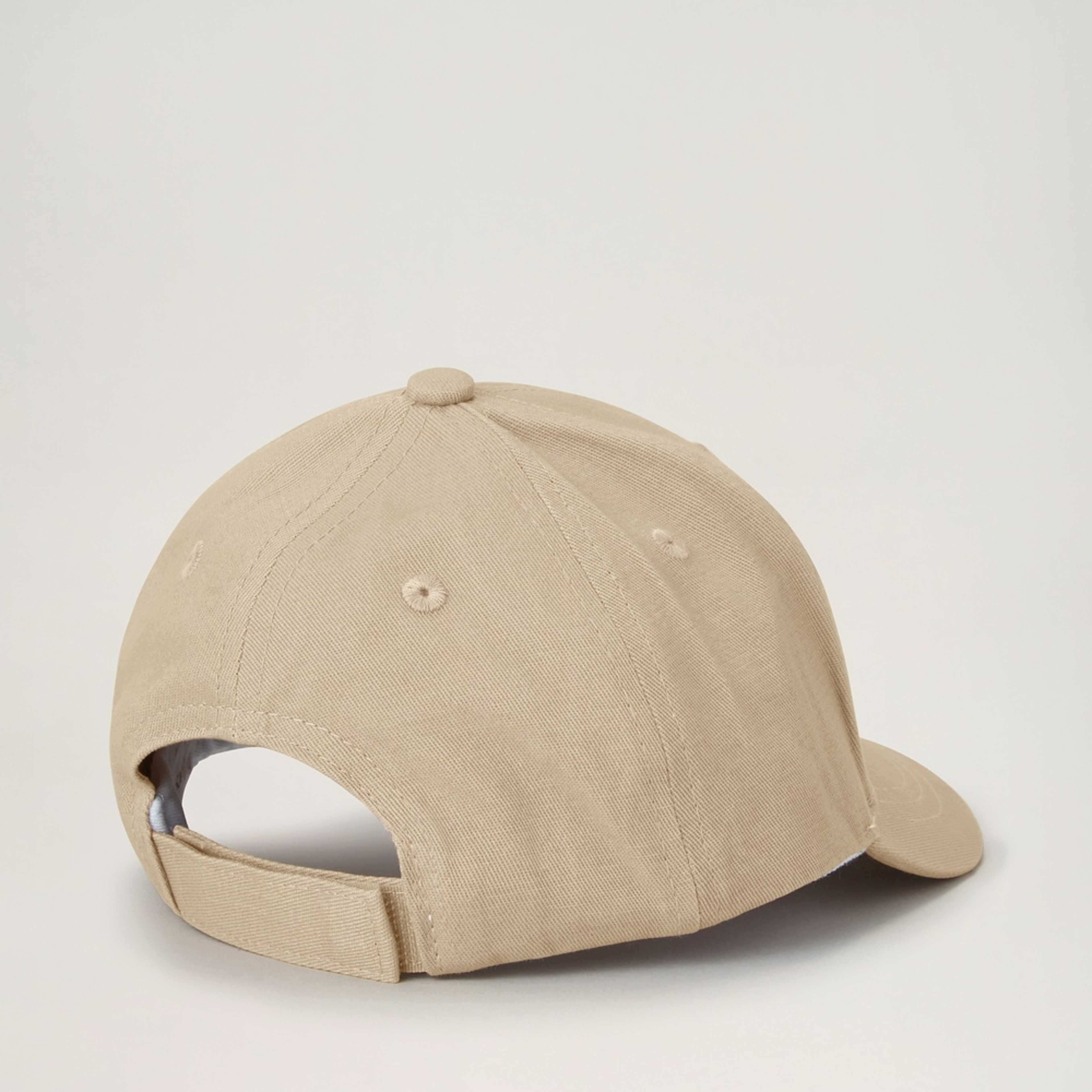 Baseball Cap Cotton - Vuxen, från BabyMocs, i färgen beige. Klicka för att öppna bilden i stort format