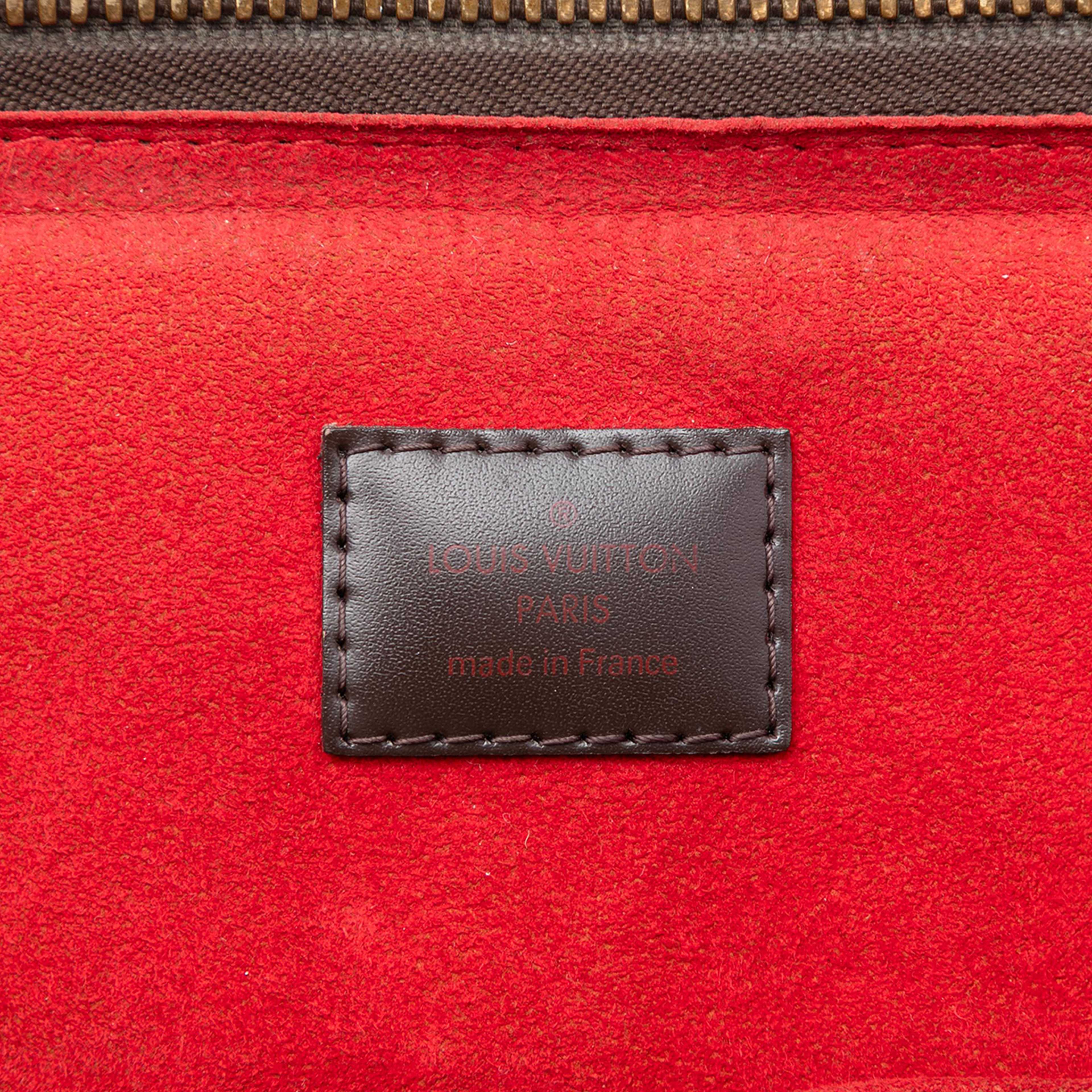 Louis Vuitton Damier Ebene Trevi Pm, från Luxclusif, i färgen brown. Klicka för att öppna bilden i stort format