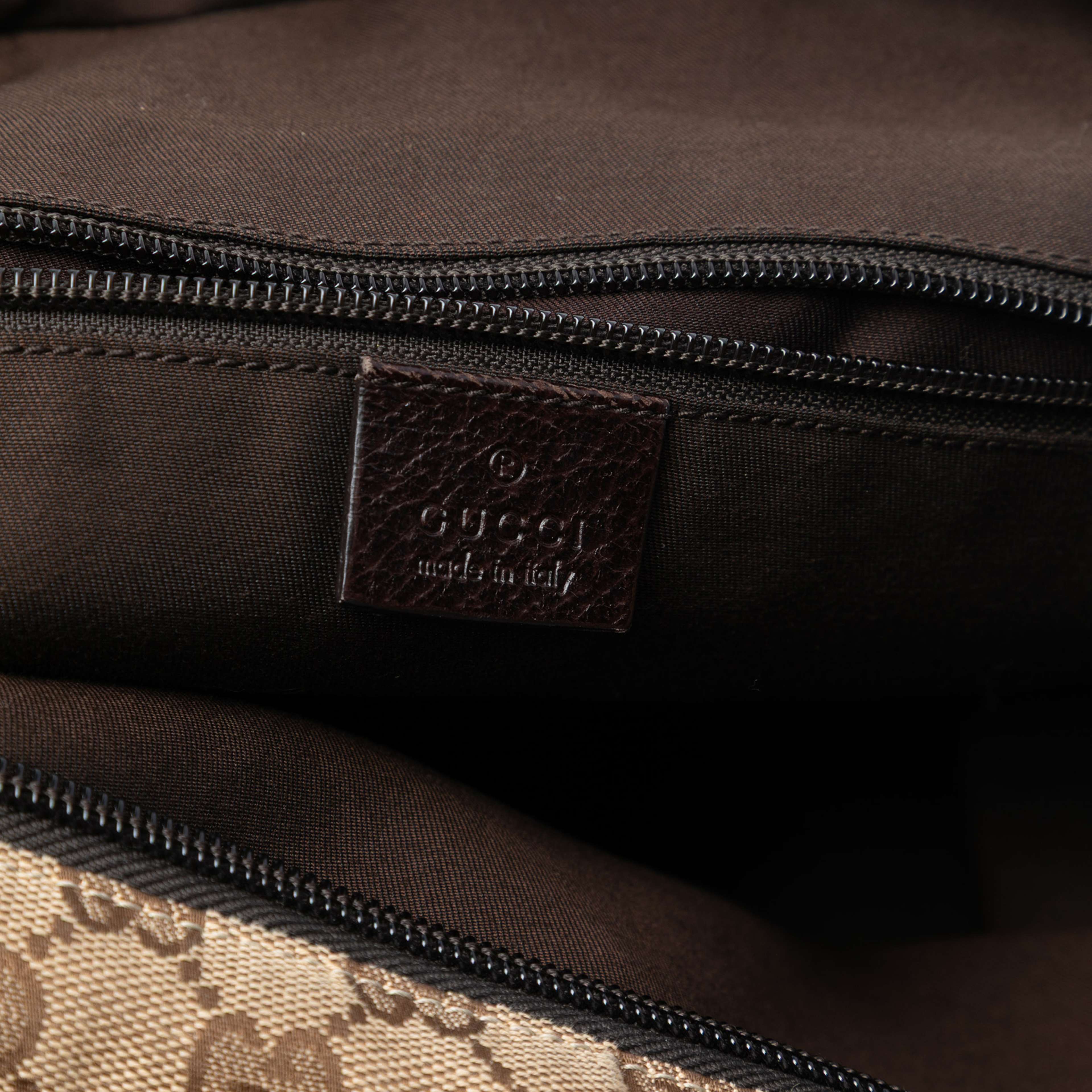 Gucci Gg Canvas Web Tote, från Luxclusif, i färgen beige. Klicka för att öppna bilden i stort format