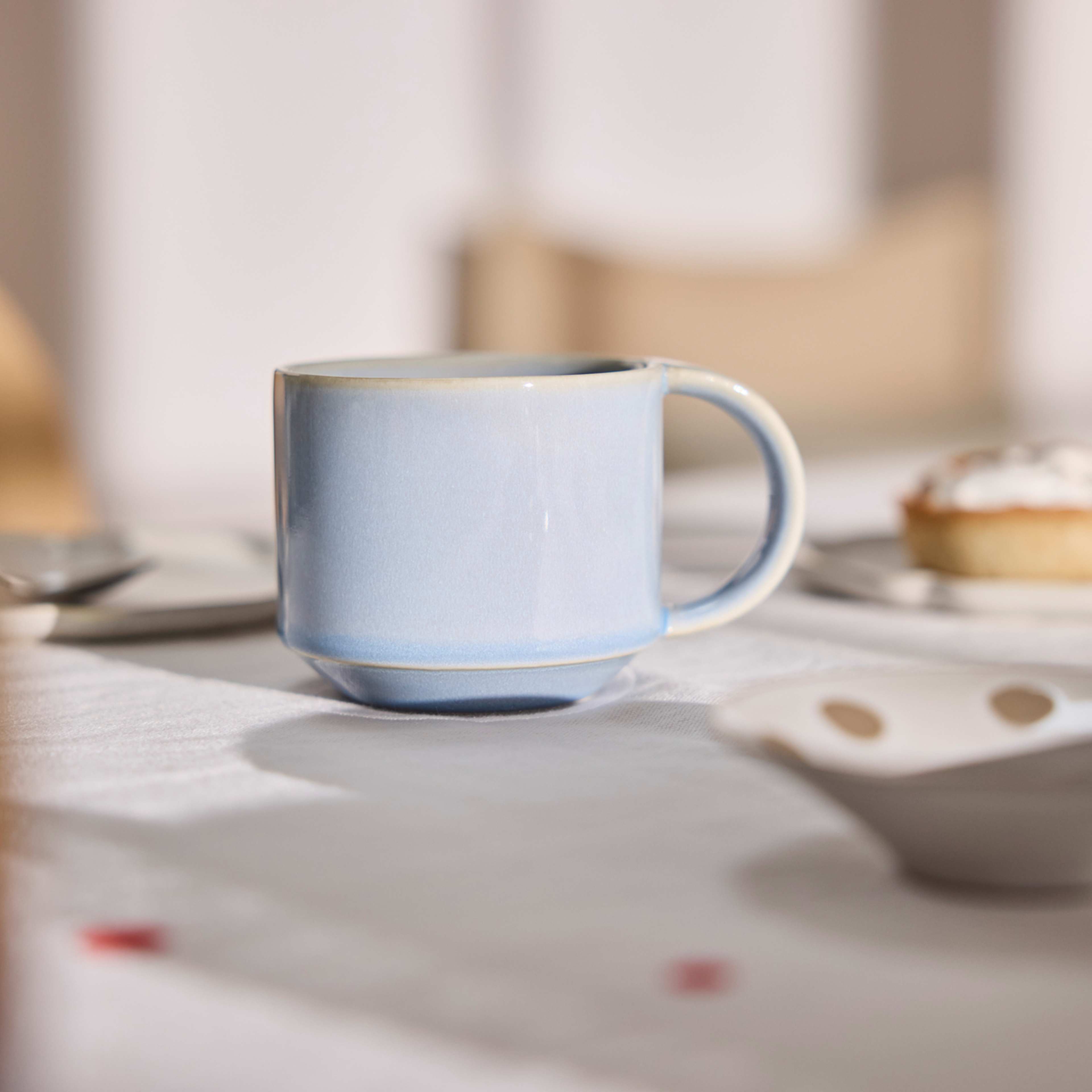 Yuka Cup - Pack Of 2, från OYOY Living, i färgen ice blue. Klicka för att öppna bilden i stort format