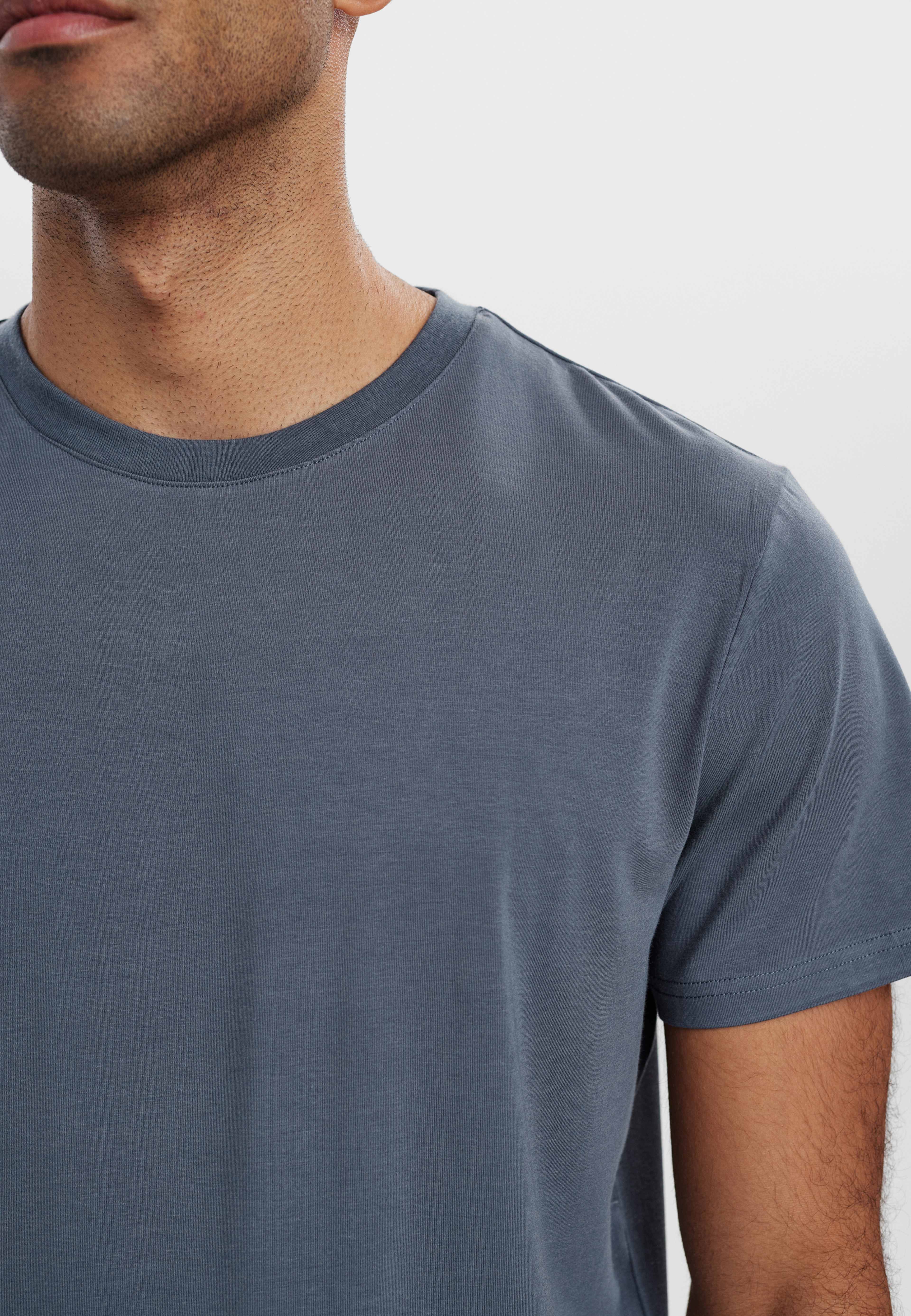 3-pack Bambu, T-shirt O-neck, från Resteröds, i färgen grey. Klicka för att öppna bilden i stort format