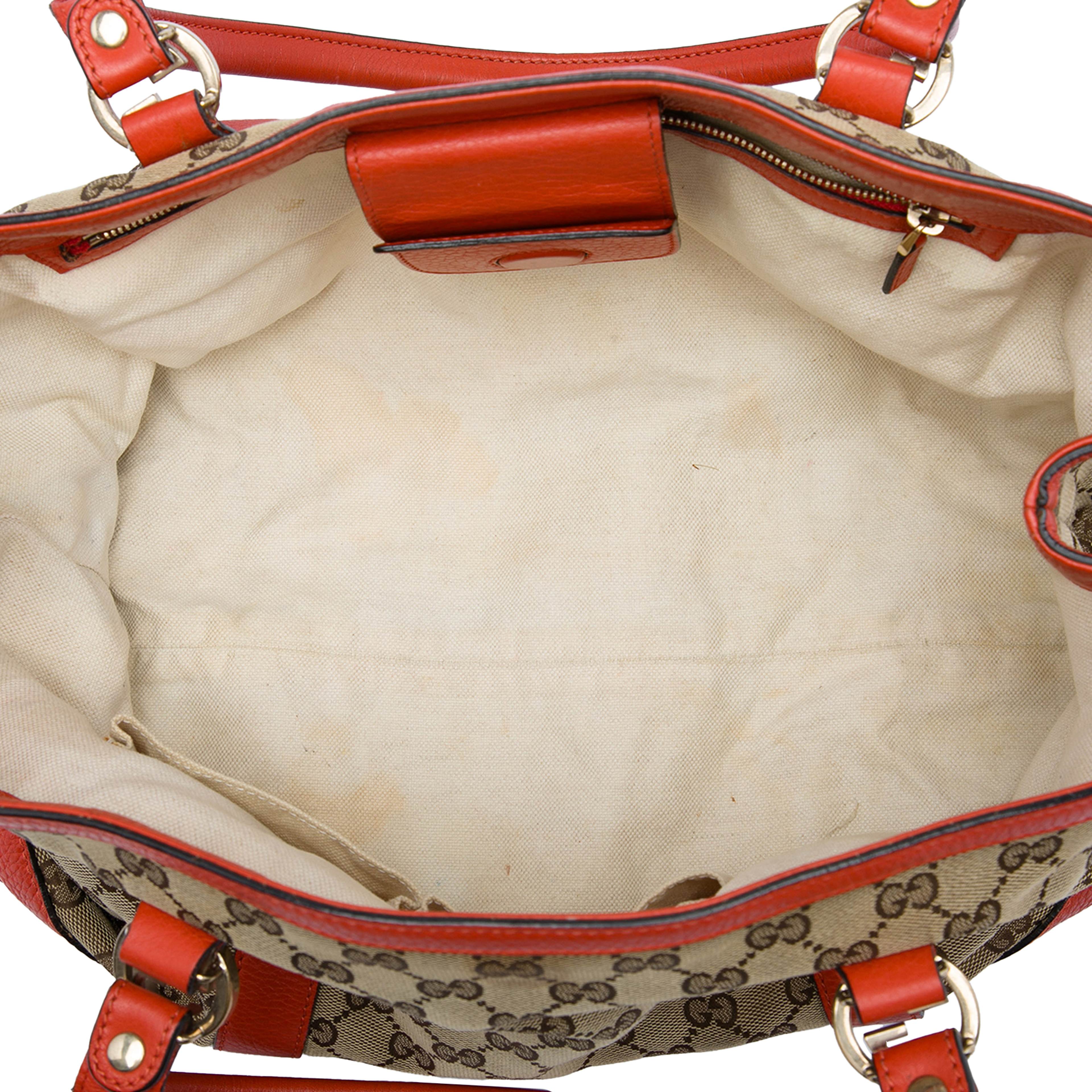 Gucci Gg Canvas Miss Gg Tote, från Luxclusif, i färgen beige. Klicka för att öppna bilden i stort format