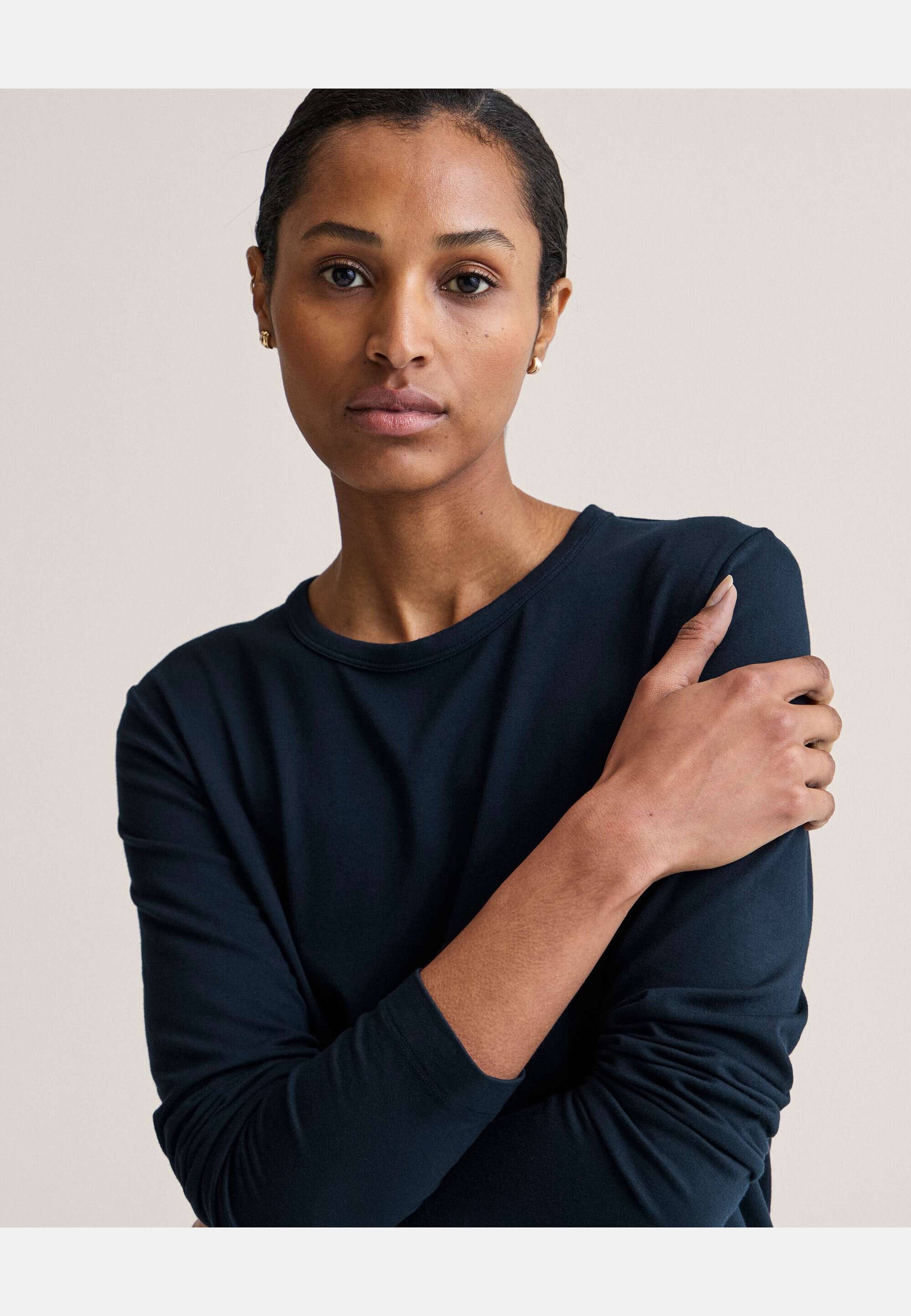 Cameron Jersey Top, från Newhouse, i färgen marinblå. Klicka för att öppna bilden i stort format
