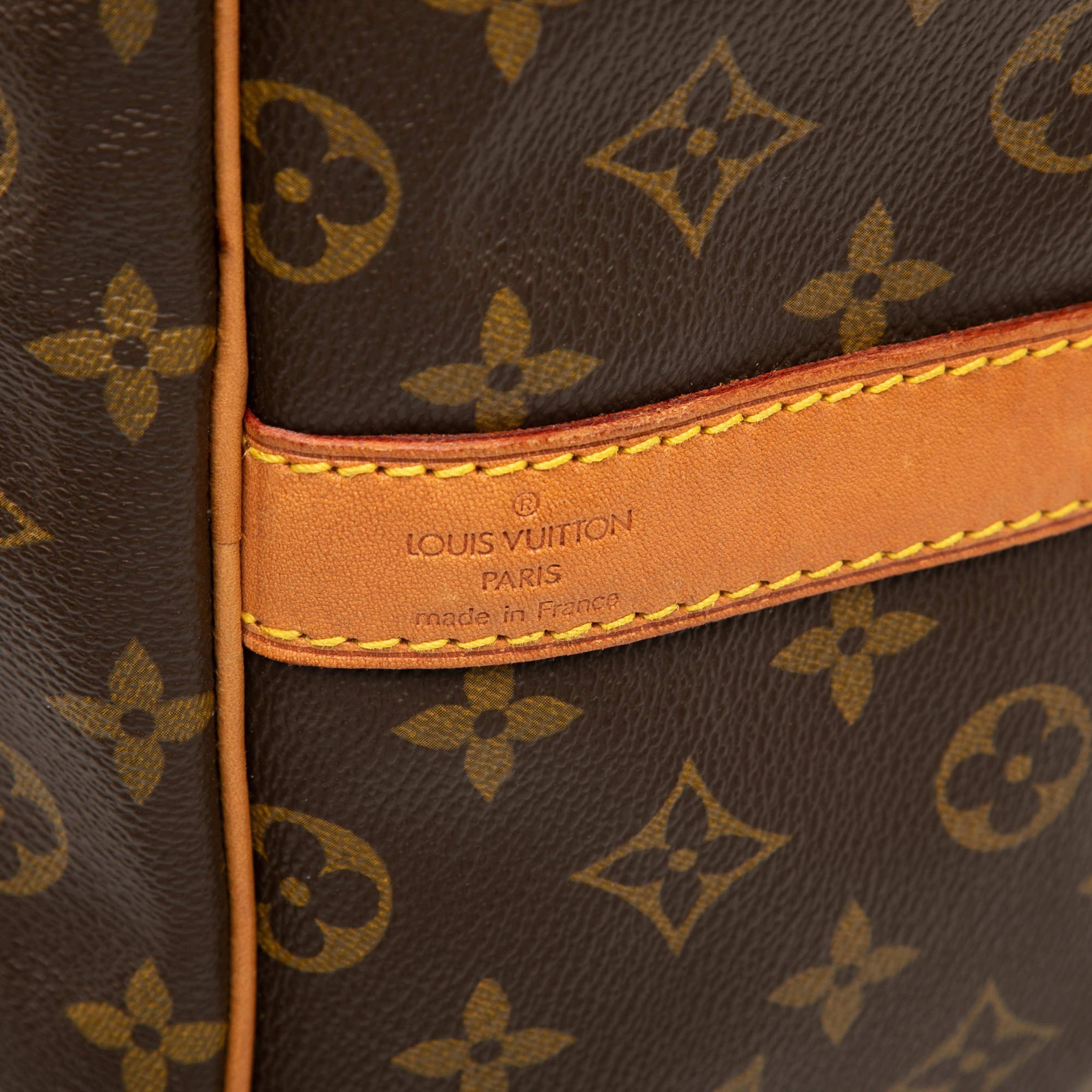 Louis Vuitton Monogram Keepall Bandouliere 60, från Luxclusif, i färgen brun. Klicka för att öppna bilden i stort format
