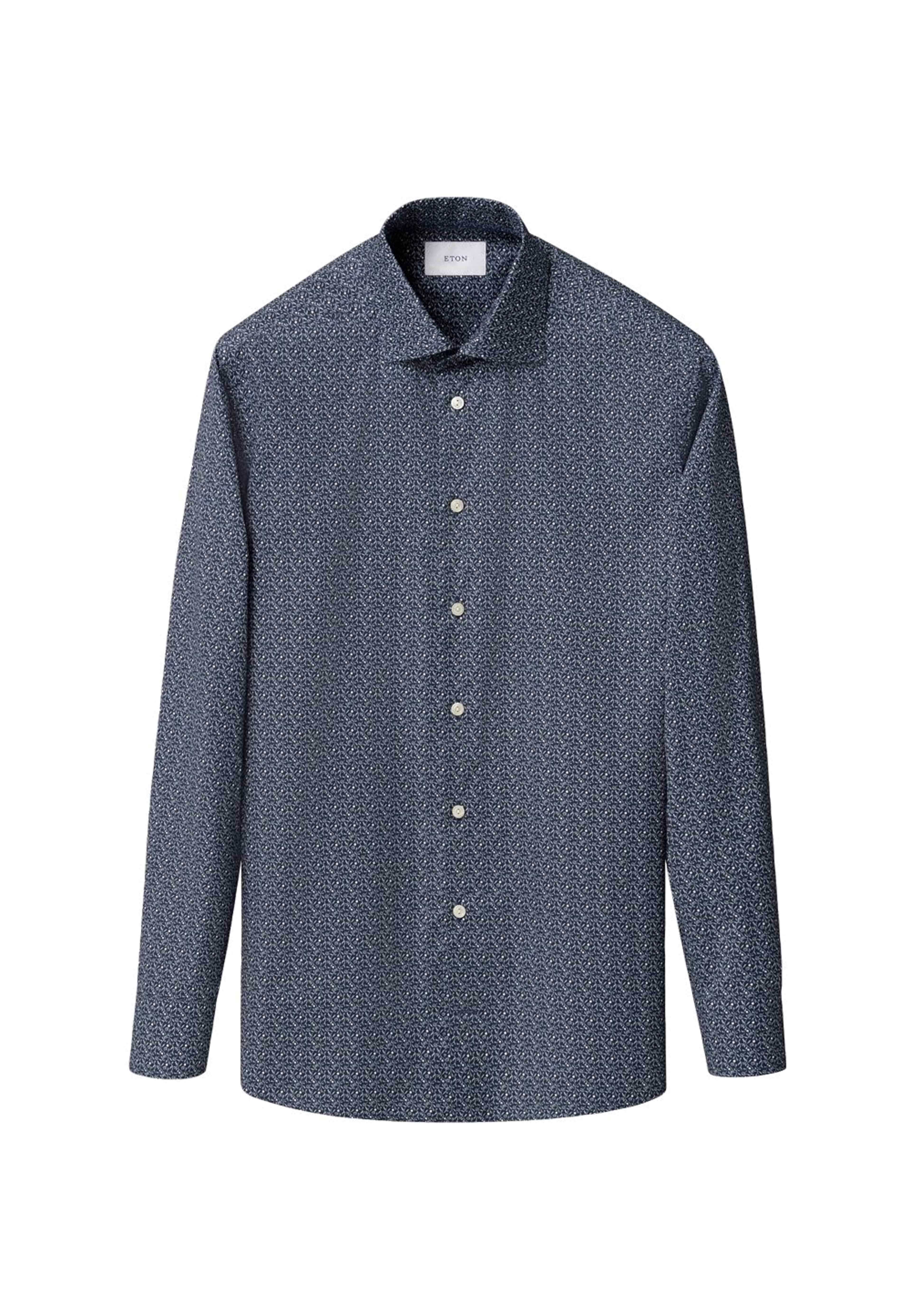 Blommig Skjorta I Signature Twill Slim Fit