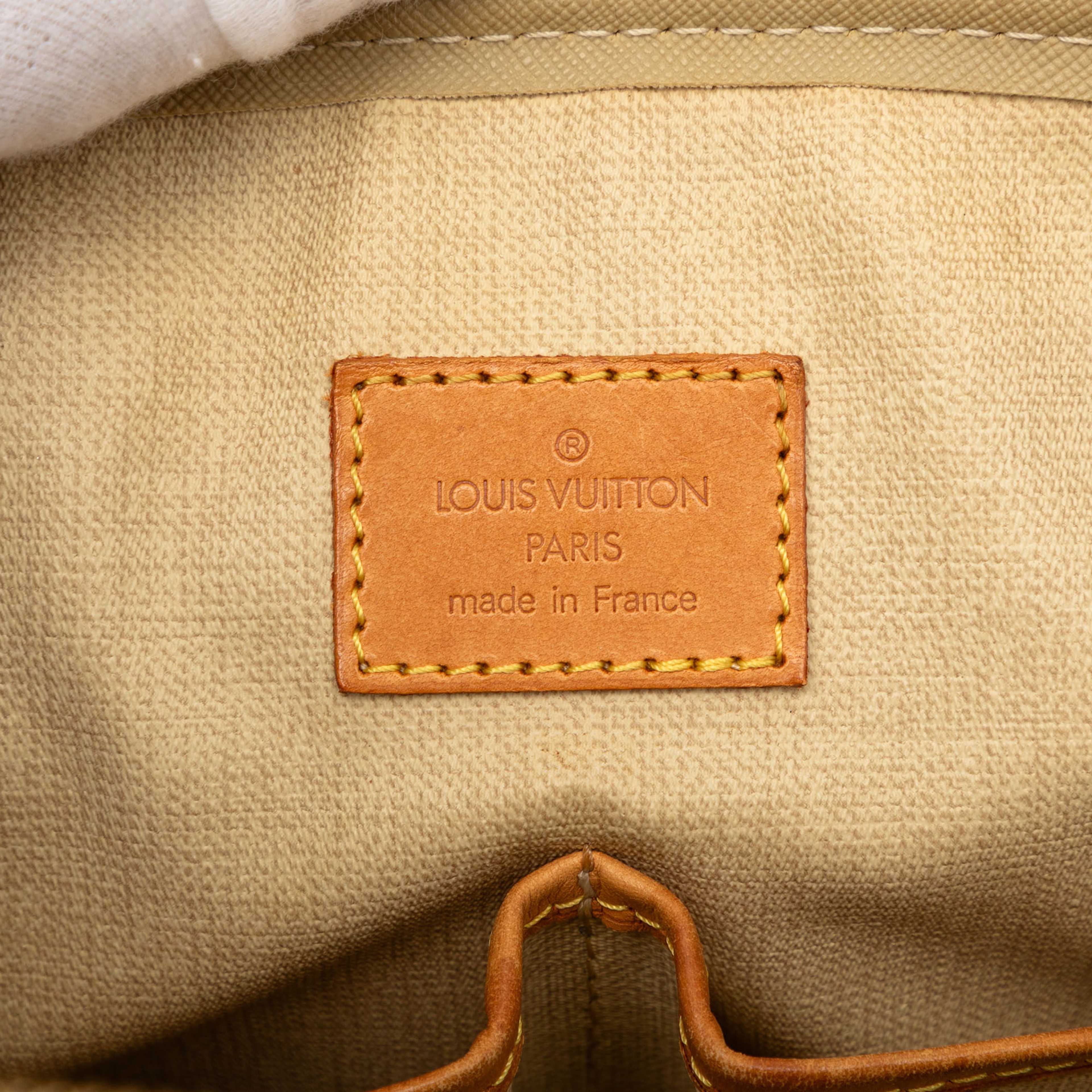 Louis Vuitton Monogram Trouville, från Luxclusif, i färgen brown. Klicka för att öppna bilden i stort format