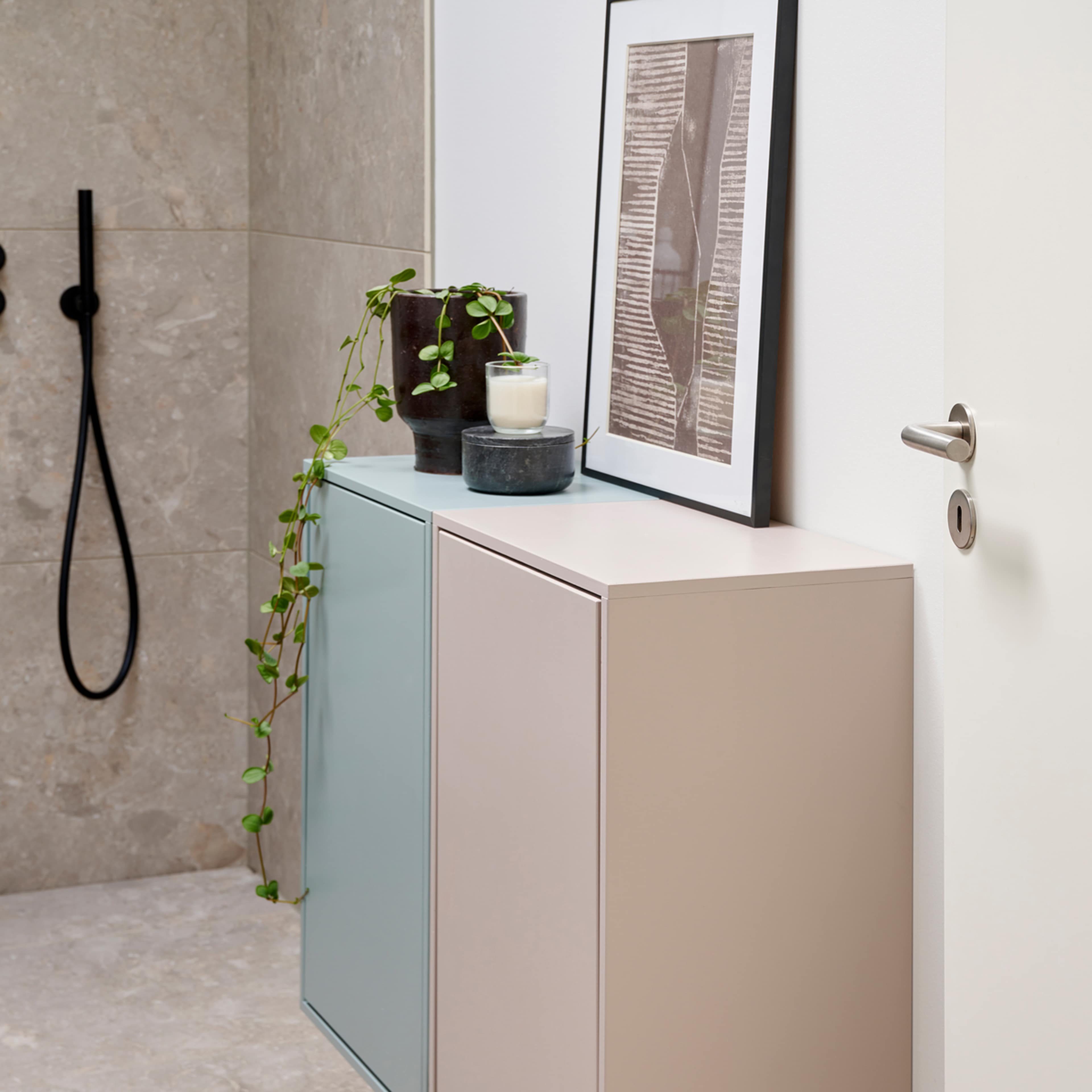 Laundry Box, från ReCollector, i färgen iron blue. Klicka för att öppna bilden i stort format