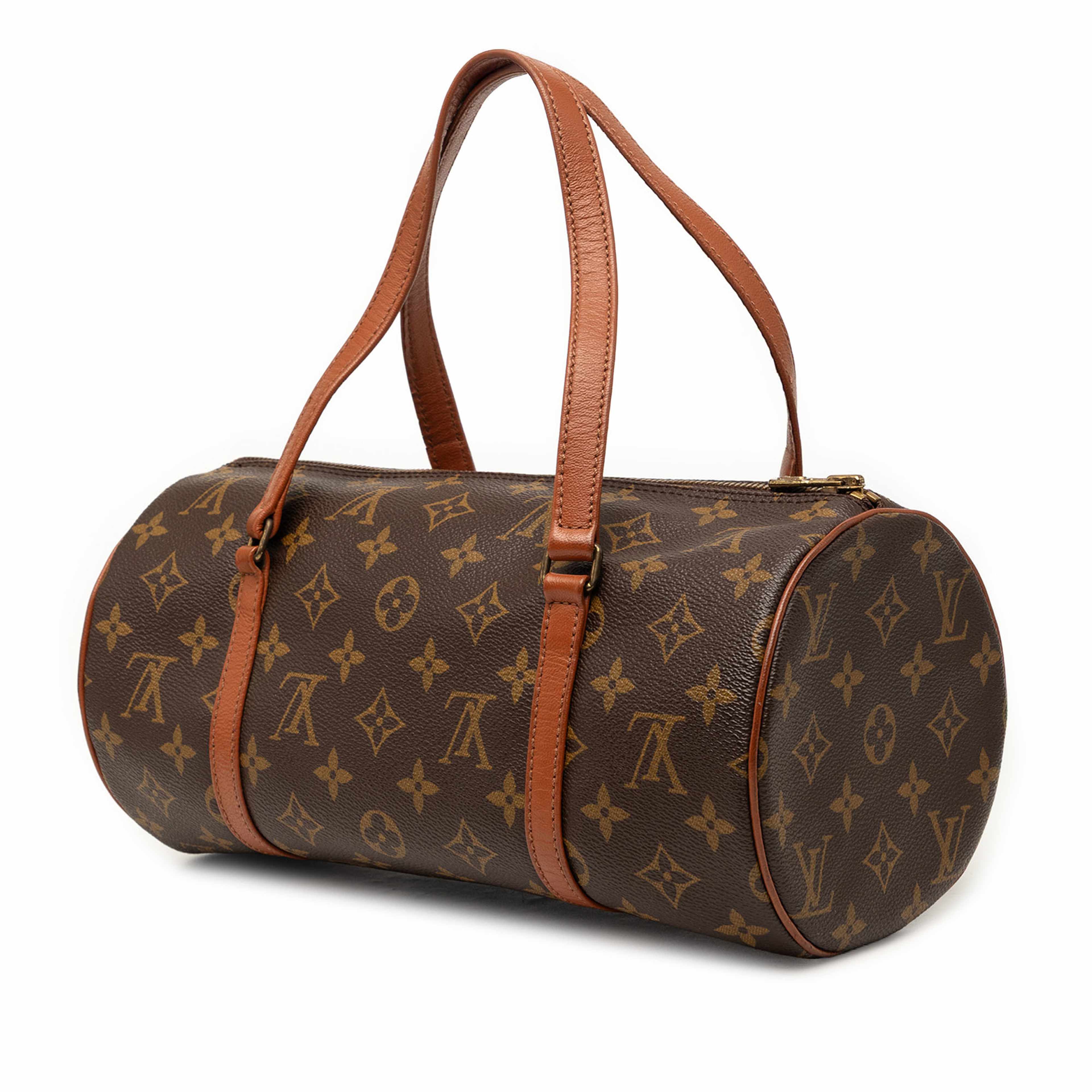 Louis Vuitton Monogram Papillon 30, från Luxclusif, i färgen brun. Klicka för att öppna bilden i stort format