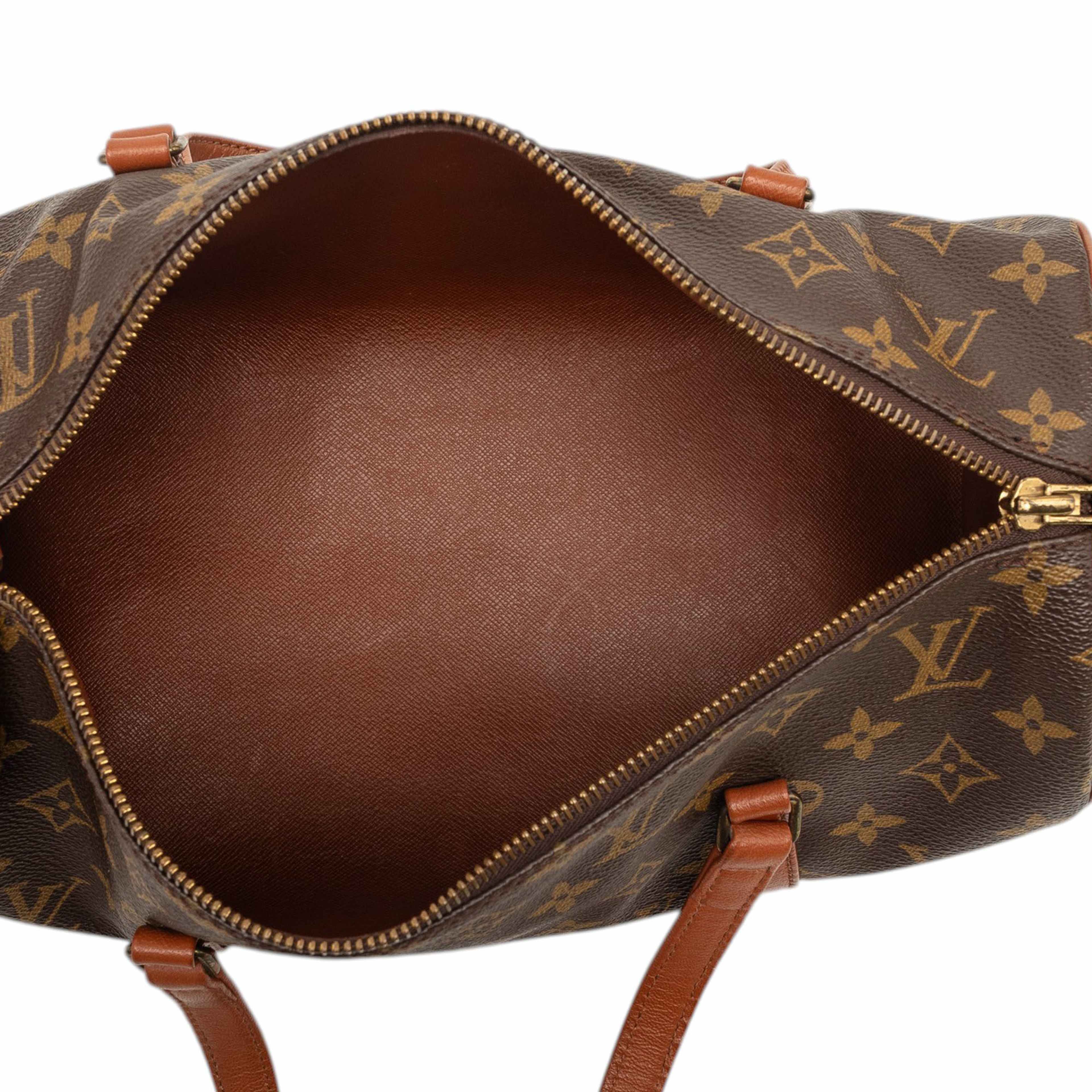 Louis Vuitton Monogram Papillon 30, från Luxclusif, i färgen brun. Klicka för att öppna bilden i stort format