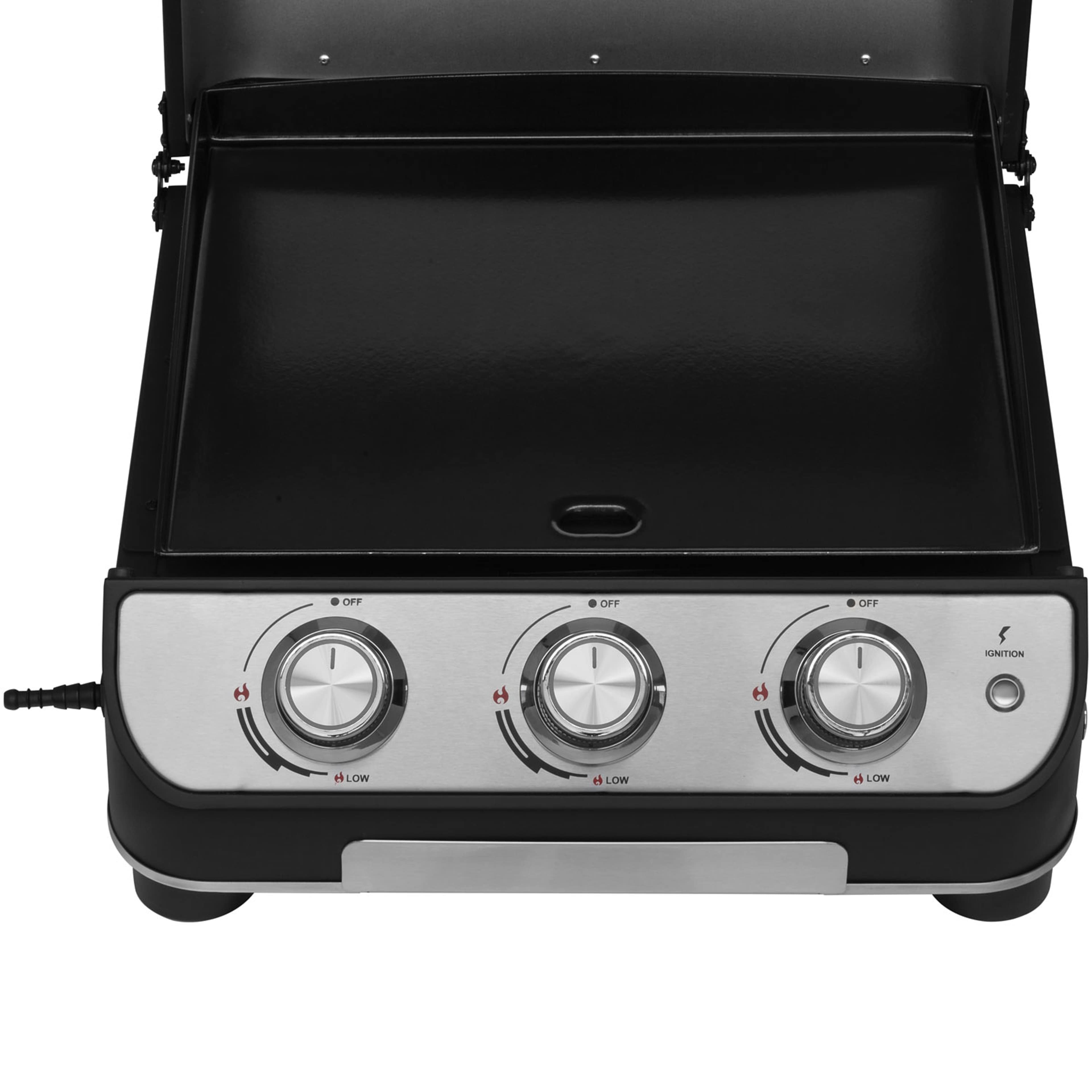 Gasolgrill Plate 3, från Mustang, i färgen svart. Klicka för att öppna bilden i stort format