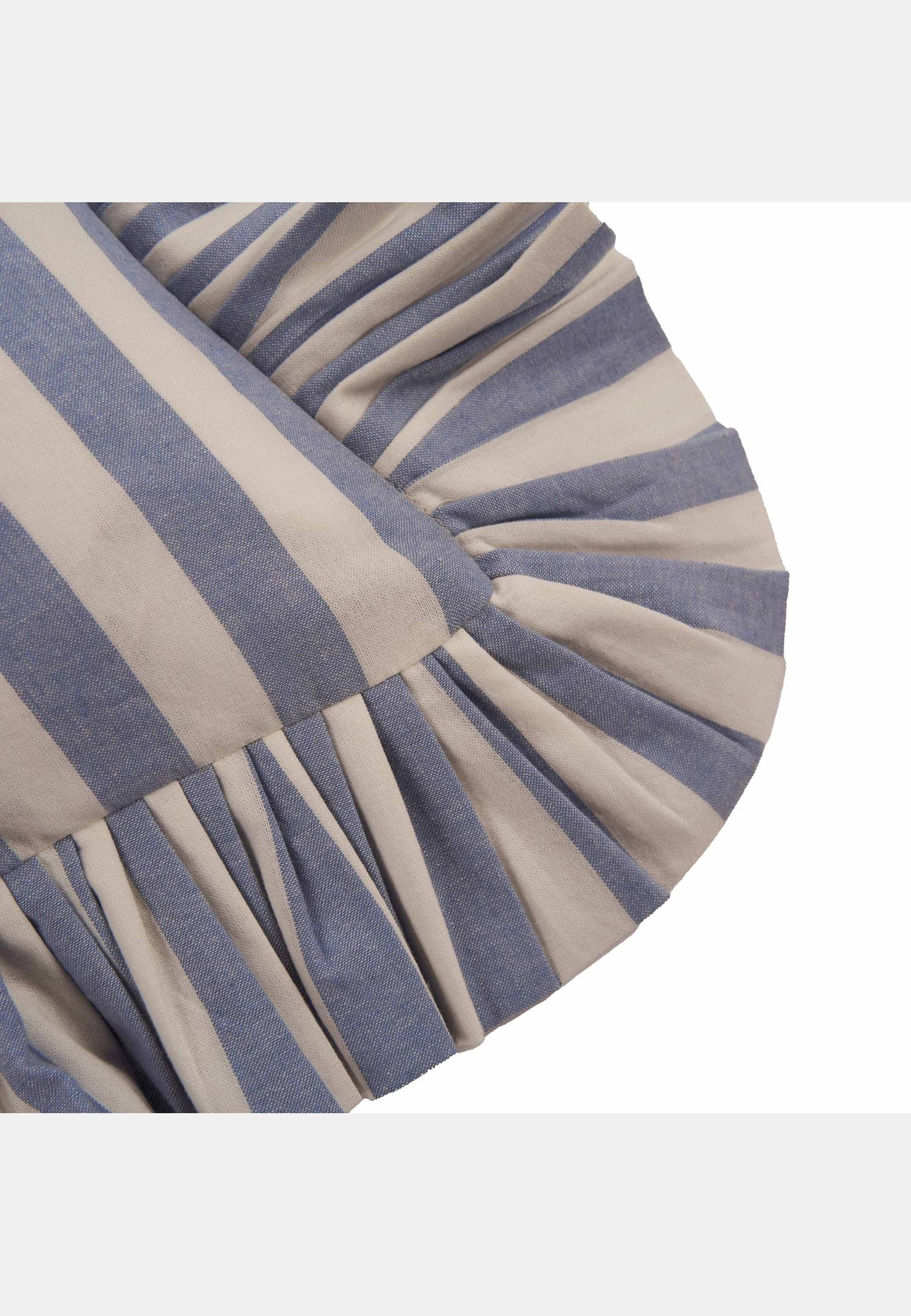 Breton Kuddfodral - 40x40 Cm, från Pick A Poppy, i färgen blue. Klicka för att öppna bilden i stort format