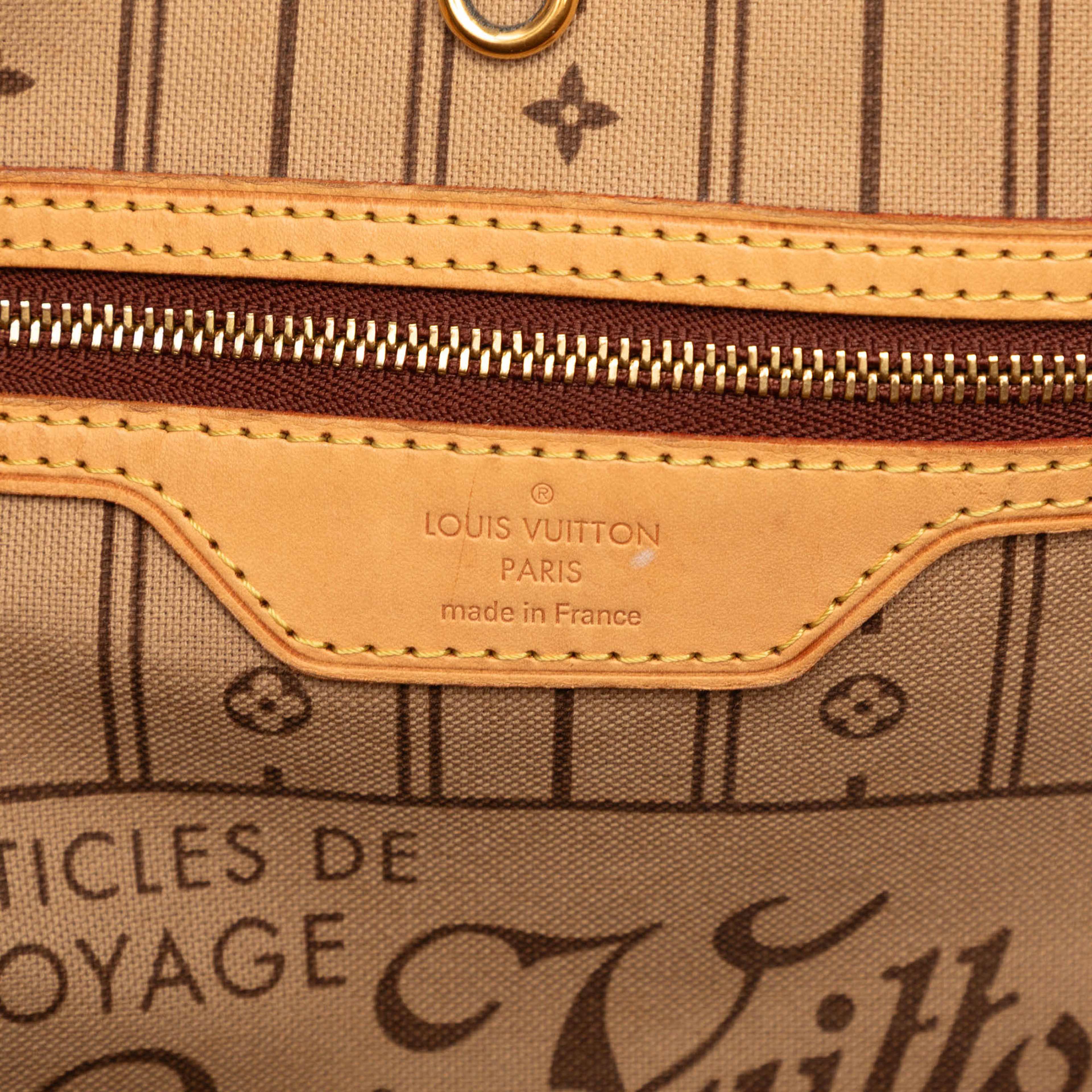 Louis Vuitton Monogram Neverfull Mm, från Luxclusif, i färgen brown. Klicka för att öppna bilden i stort format