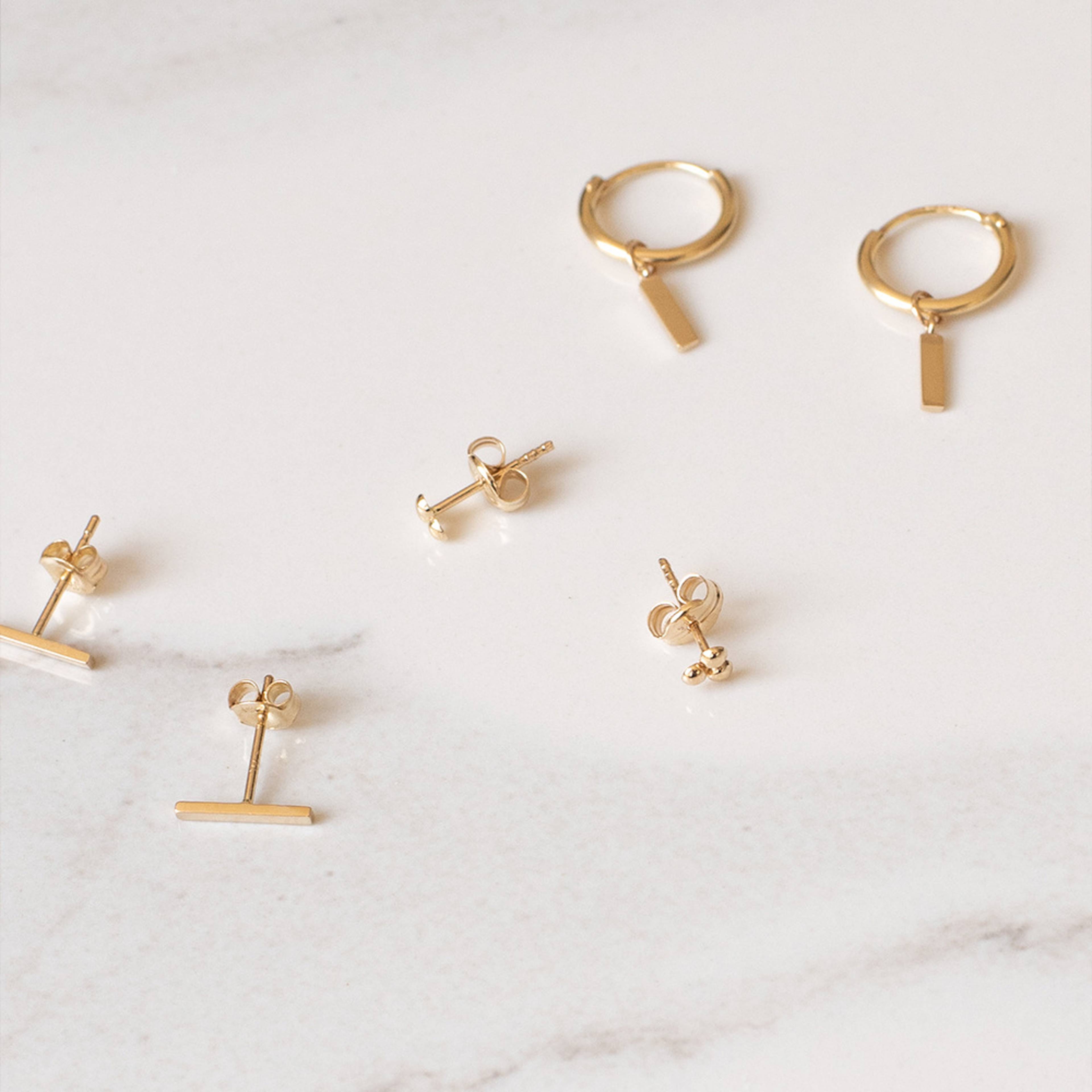 Isabel Bernard 14 Karat Gold Ear Stud