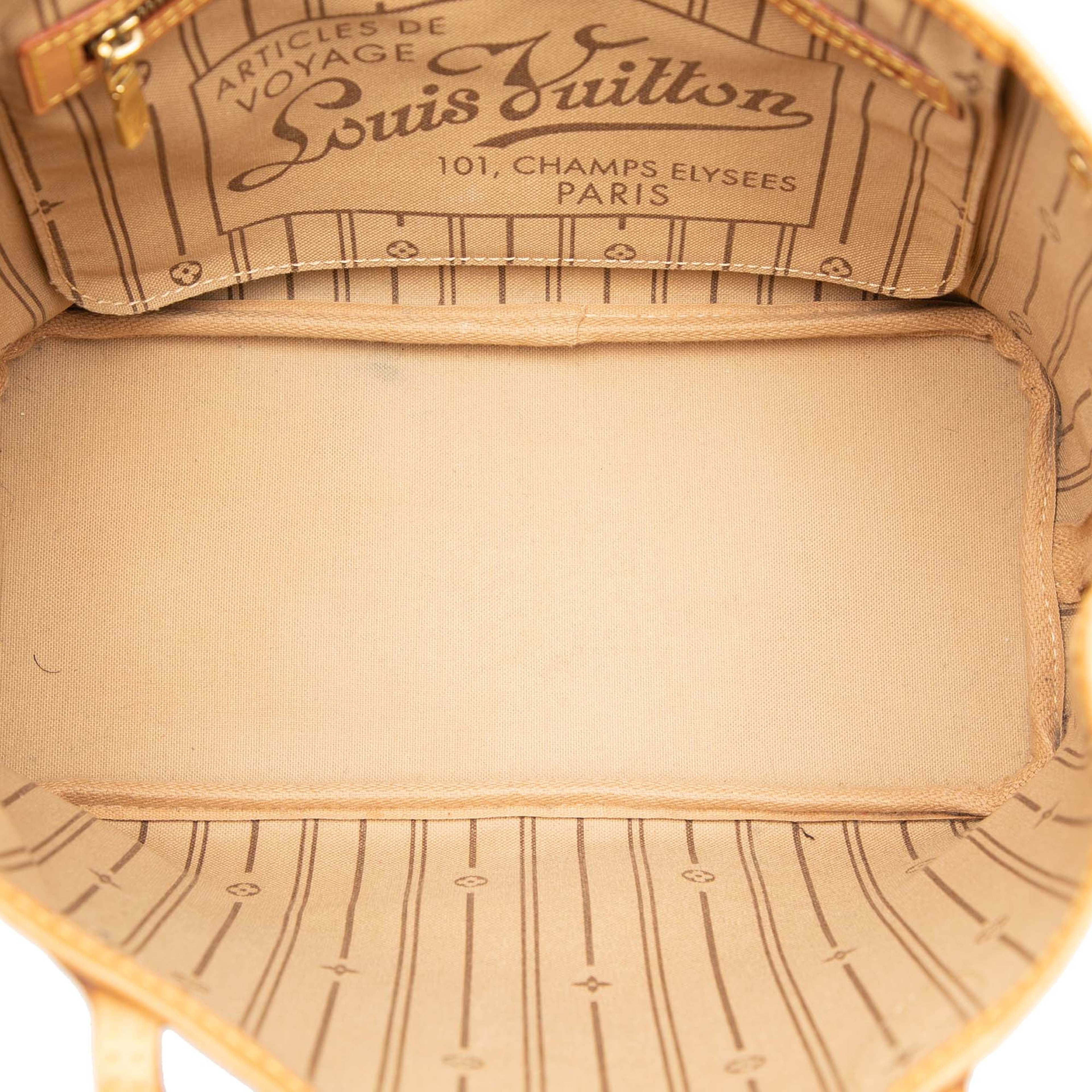 Louis Vuitton Monogram Neverfull Pm, från Luxclusif, i färgen brown. Klicka för att öppna bilden i stort format