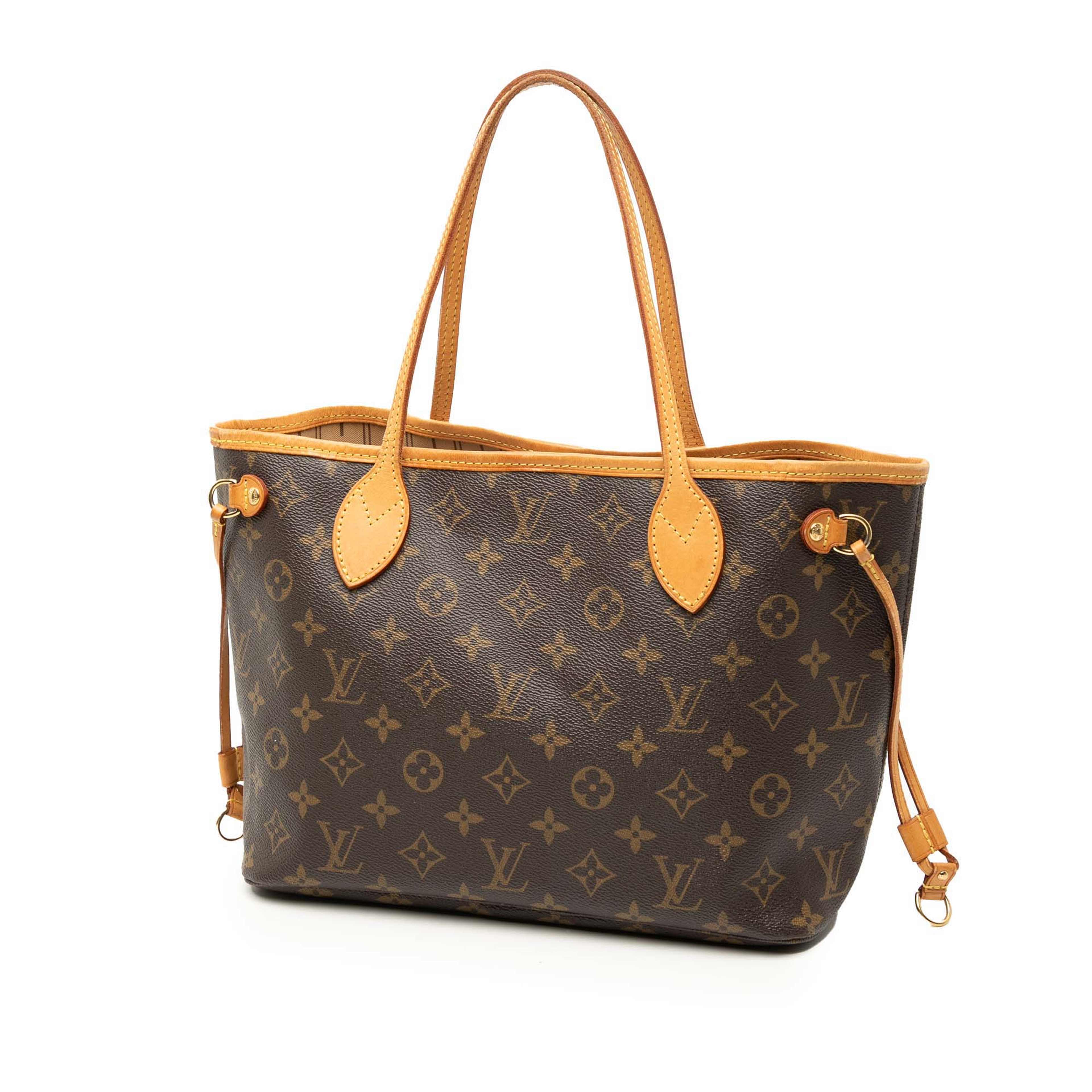 Louis Vuitton Monogram Neverfull Pm, från Luxclusif, i färgen brown. Klicka för att öppna bilden i stort format