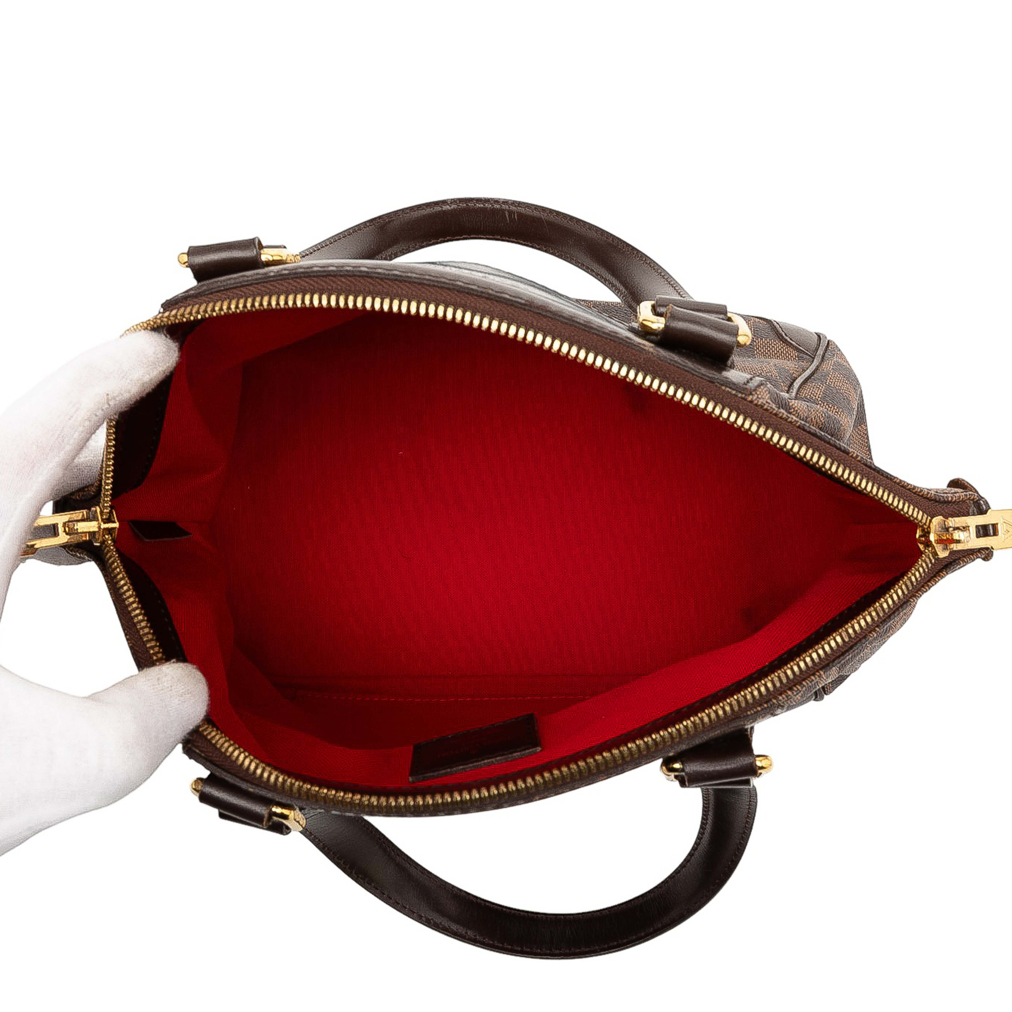 Louis Vuitton Damier Ebene Verona Pm, från Luxclusif, i färgen brown. Klicka för att öppna bilden i stort format