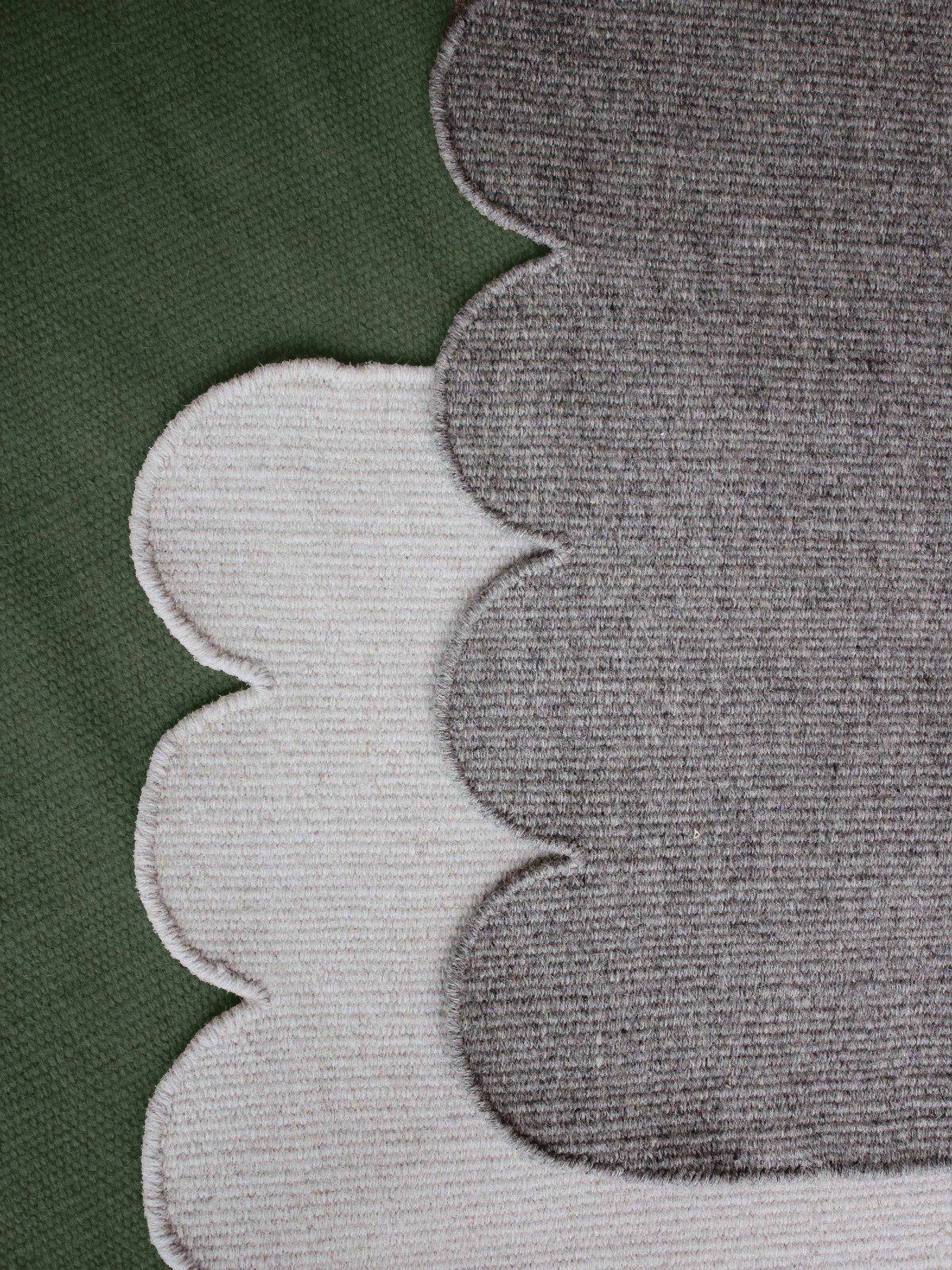 Fia Ullmatta - 60x90 cm, från Svanefors, i färgen mossa. Klicka för att öppna bilden i stort format