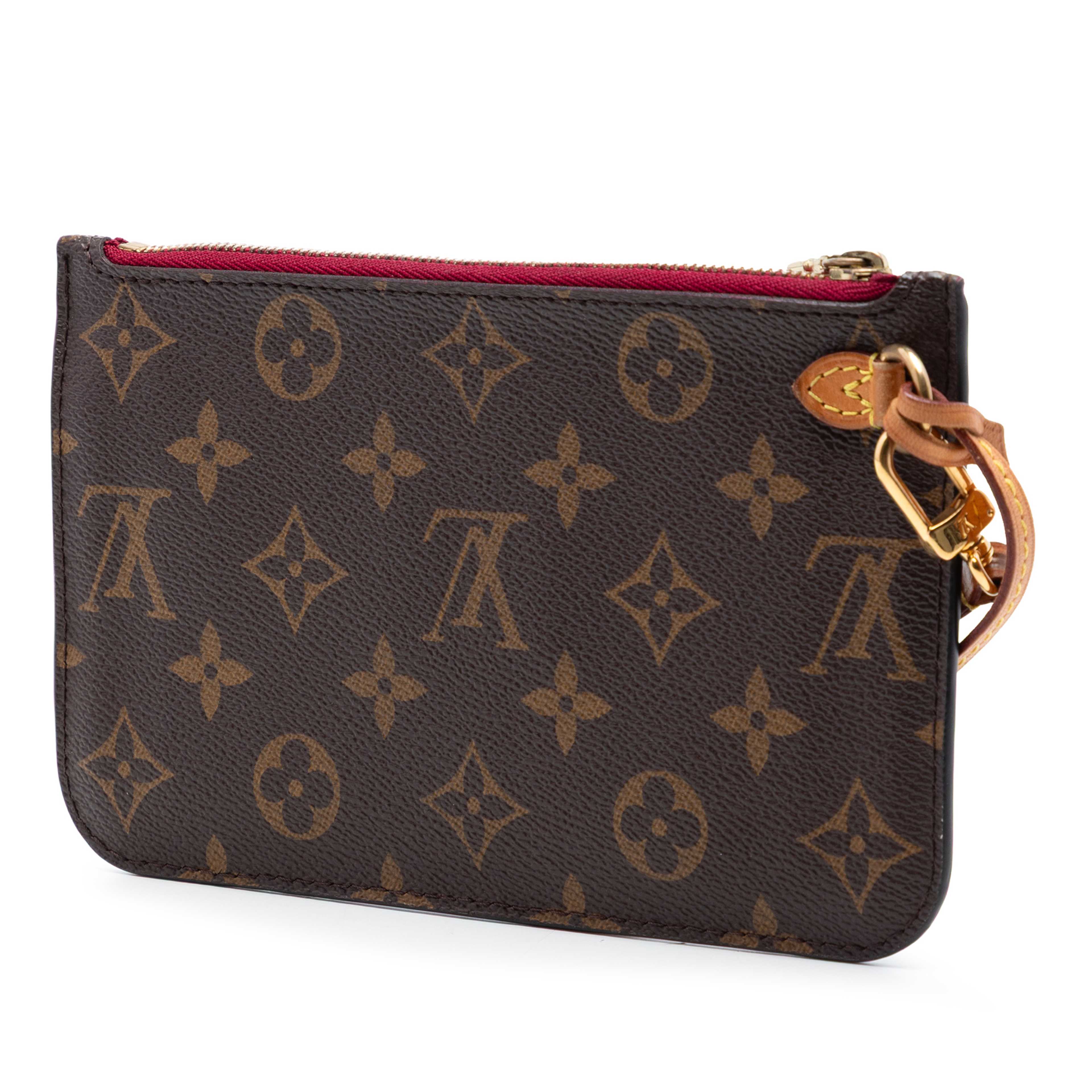 Louis Vuitton Monogram Neverfull Pm Pouch, från Luxclusif, i färgen brown. Klicka för att öppna bilden i stort format