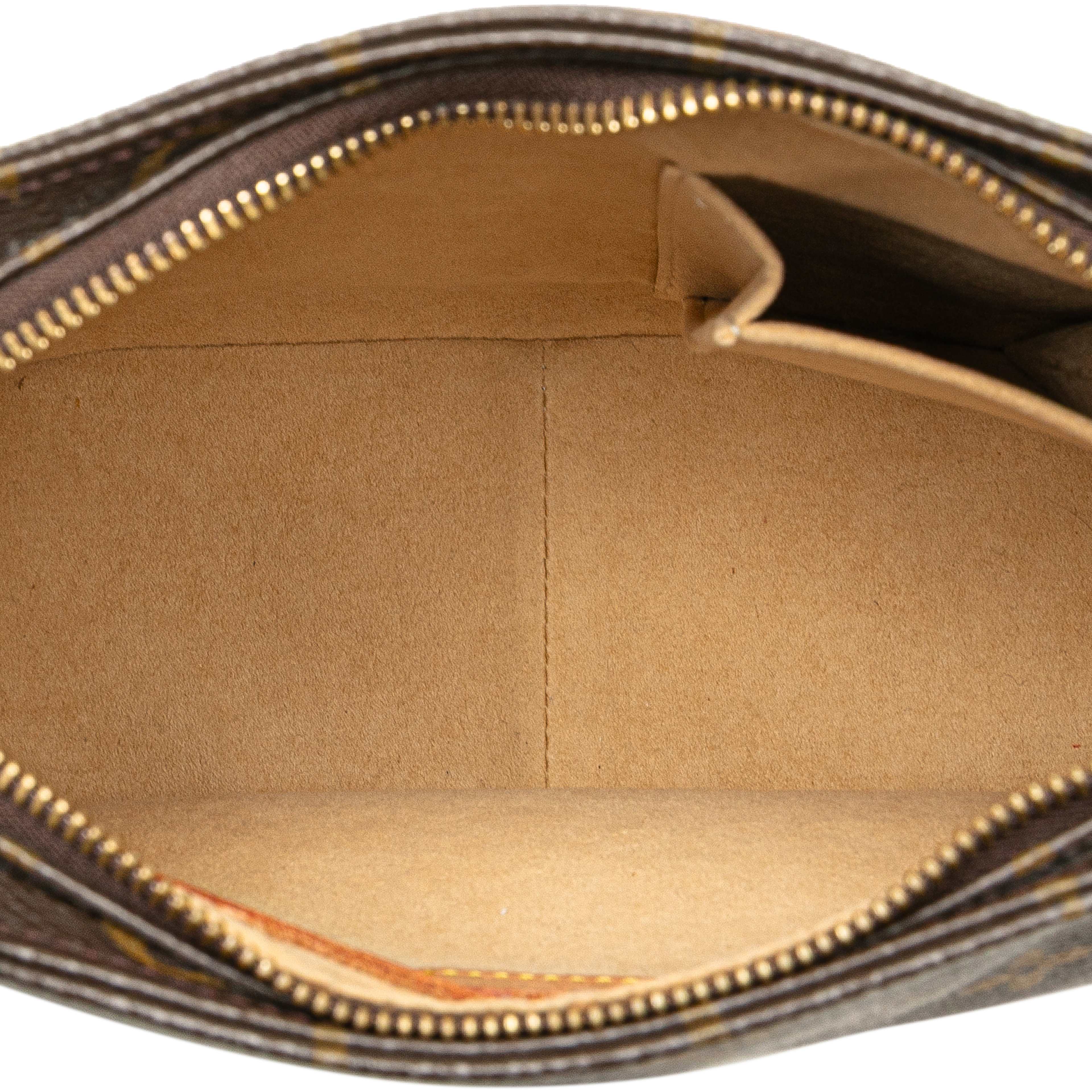 Louis Vuitton Monogram Looping Mm, från Luxclusif, i färgen brown.