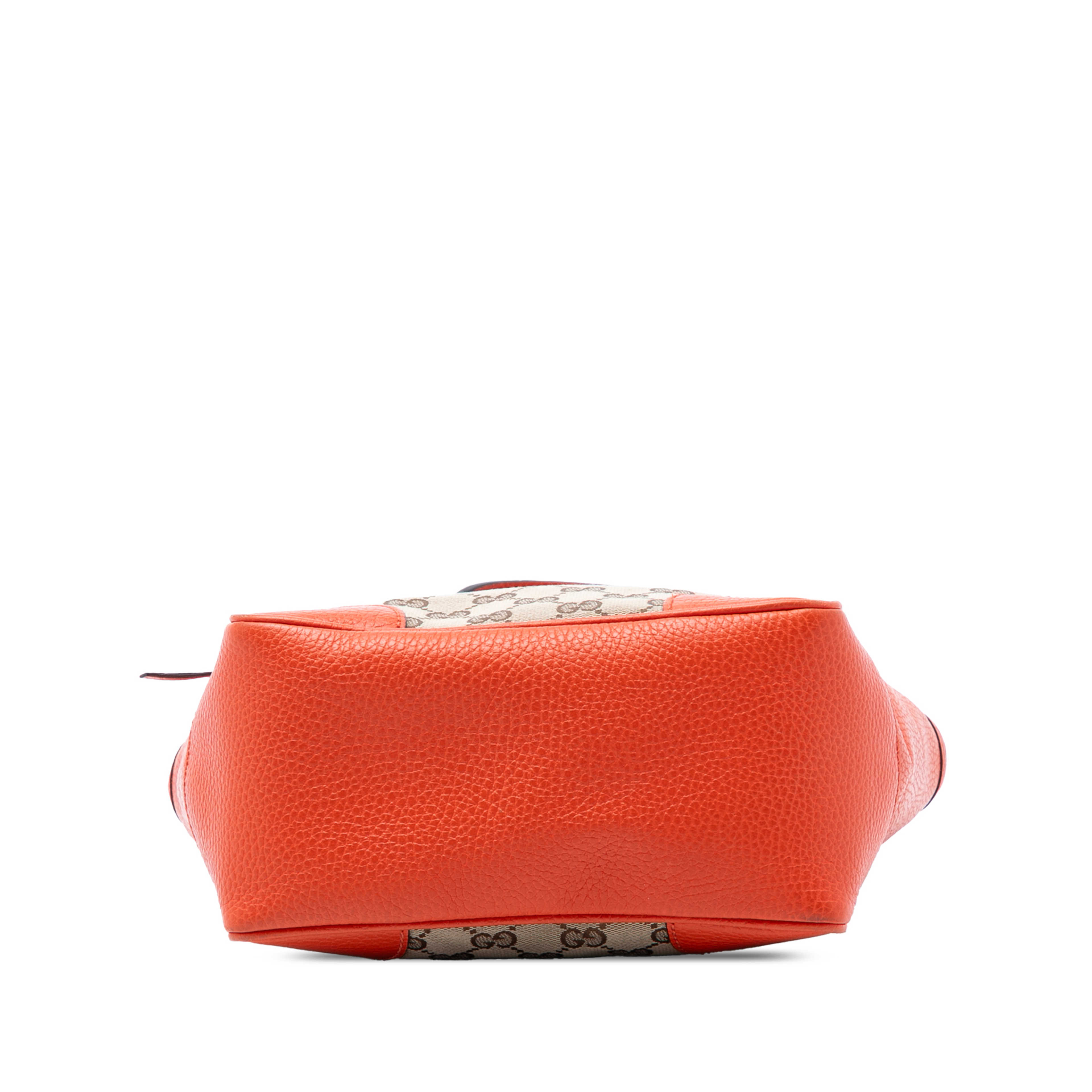 Gucci Small Gg Canvas Bree Satchel, från Luxclusif, i färgen beige. Klicka för att öppna bilden i stort format