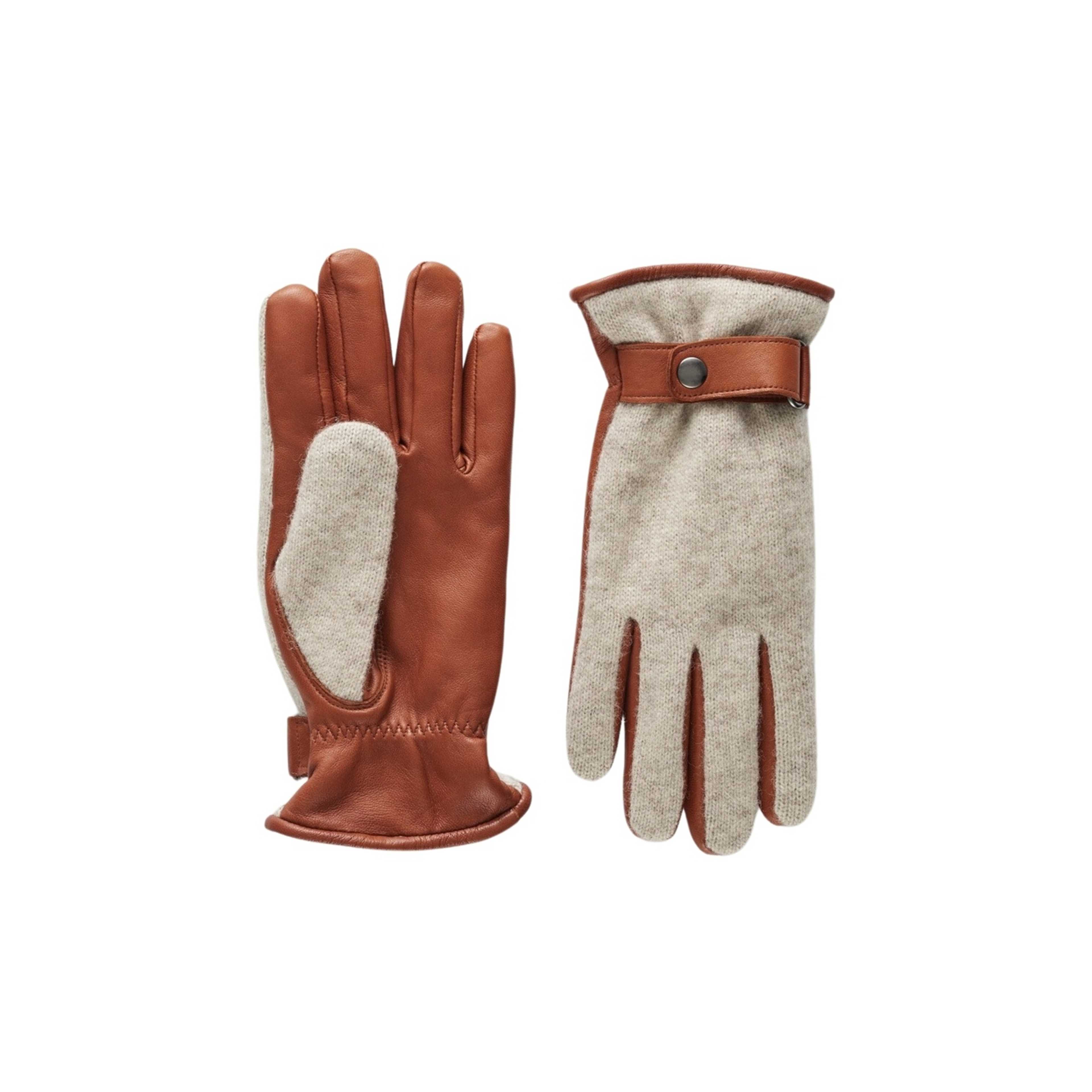 Leather Gloves Cortina, från John Henric, i färgen brown. Klicka för att öppna bilden i stort format