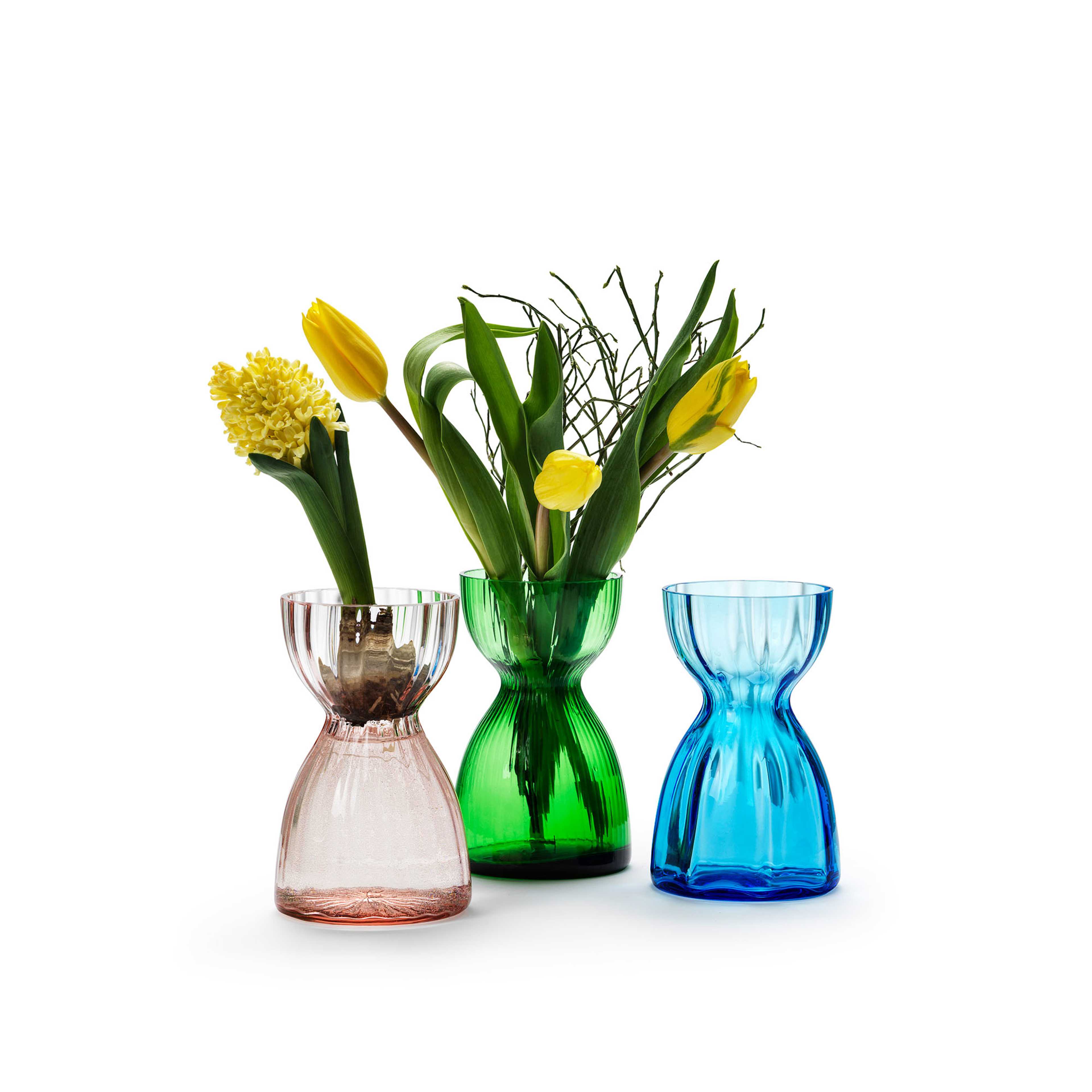 Chloe Hyacint Vas, från In Flore, i färgen blue.