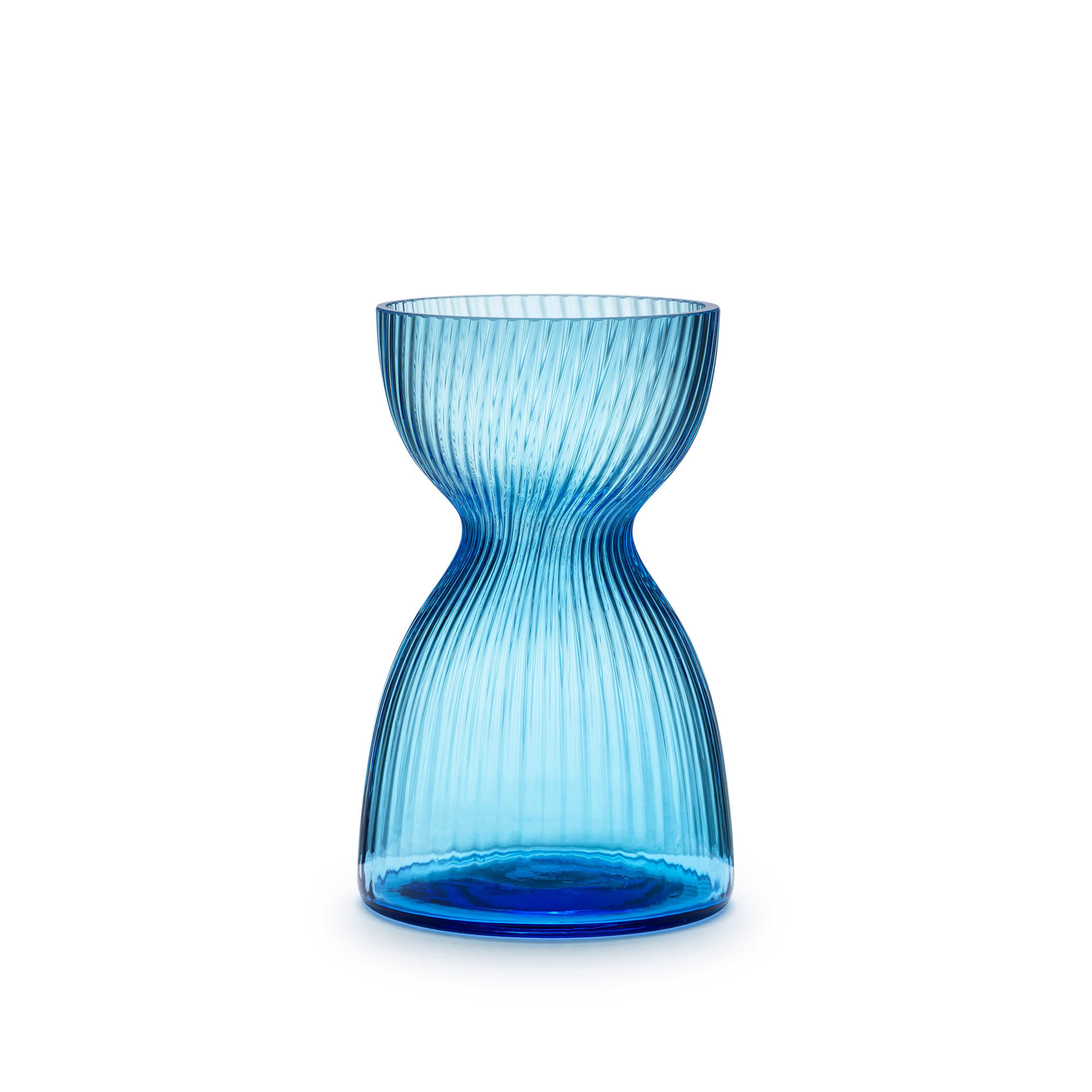 Chloe Hyacint Vas, från In Flore, i färgen blue.