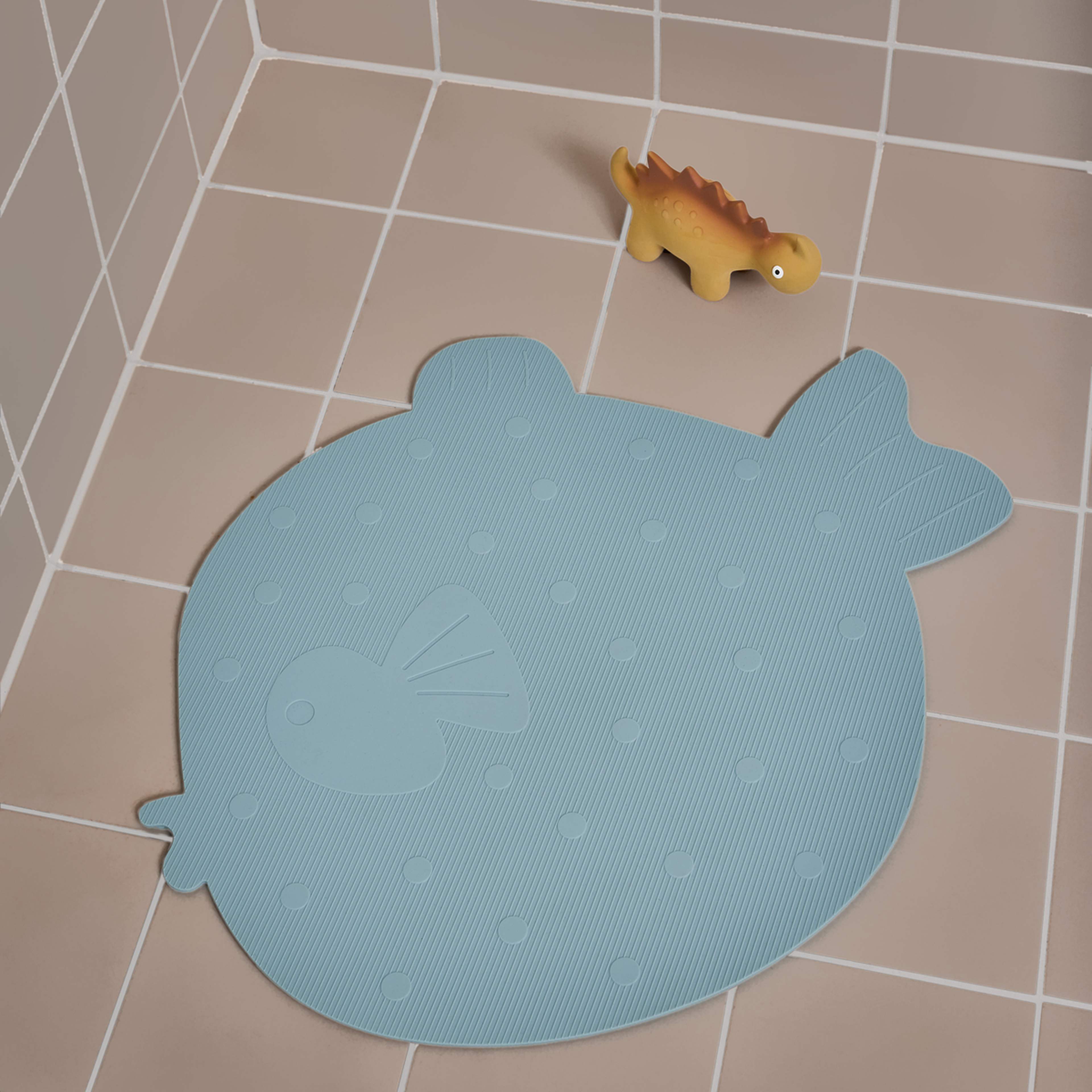 Billy Dino Teether, från OYOY Mini, i färgen light rubber. Klicka för att öppna bilden i stort format