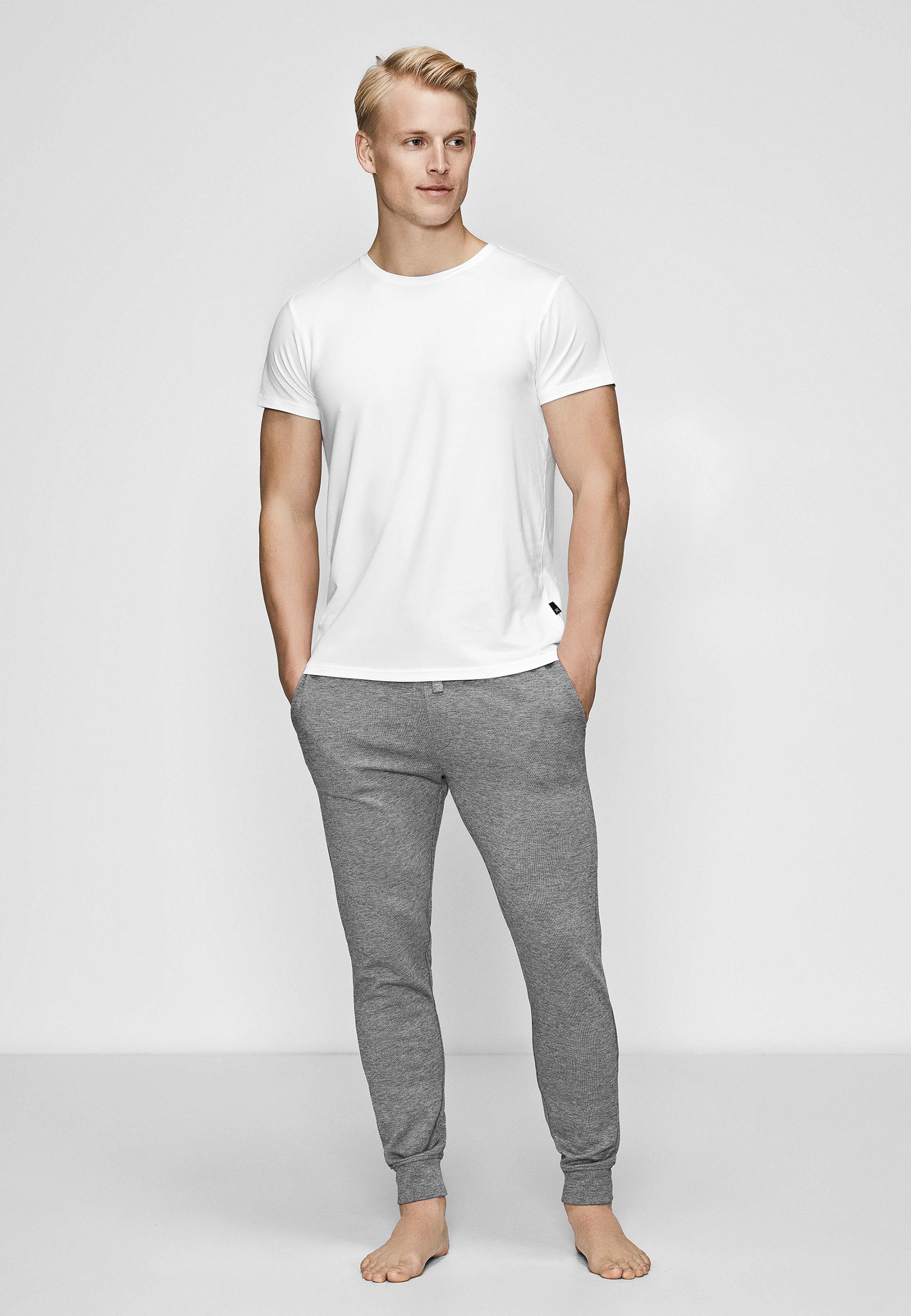 2-pack Bambu, T-shirt O-neck, Svart