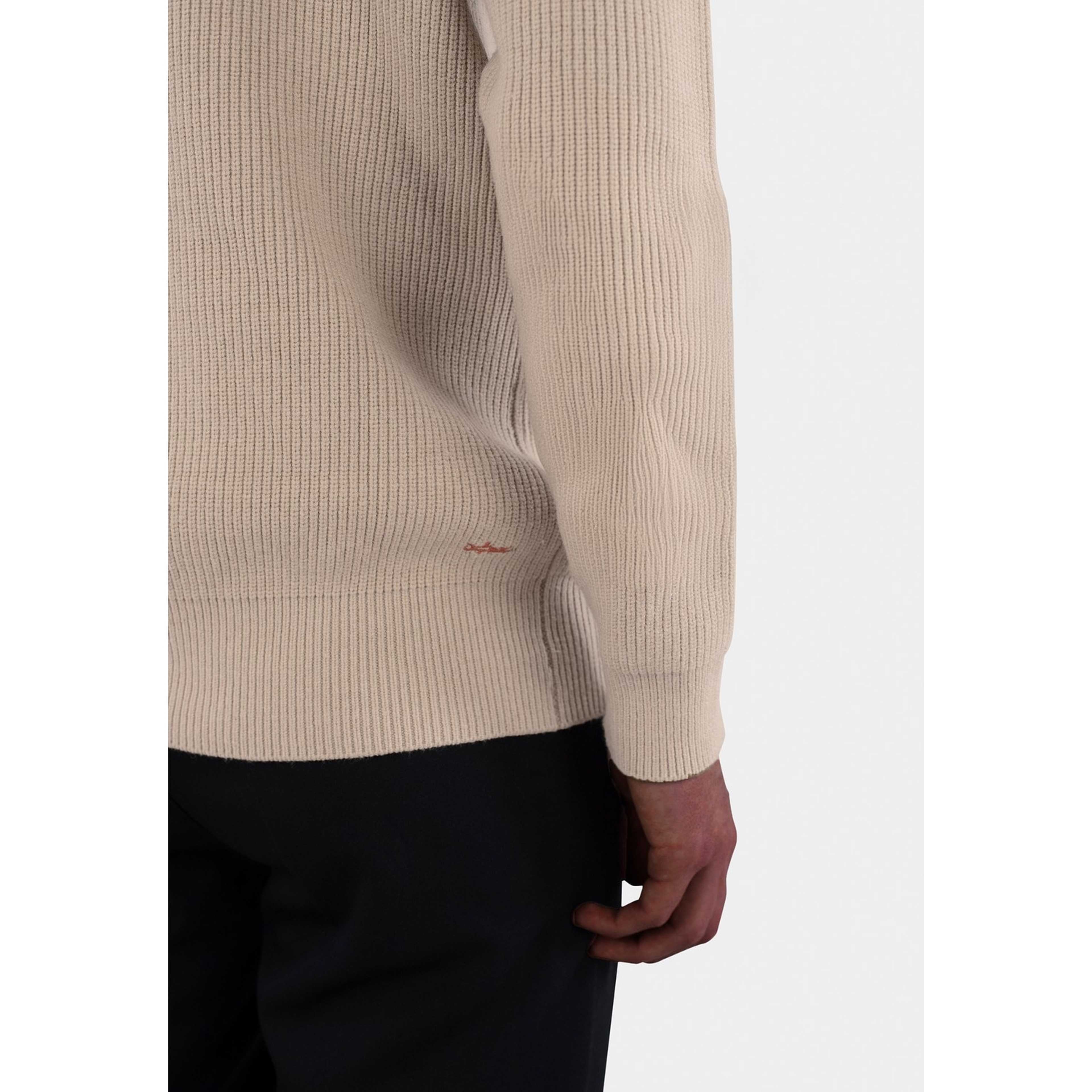 Reuben Knitted Half Zip Sweater