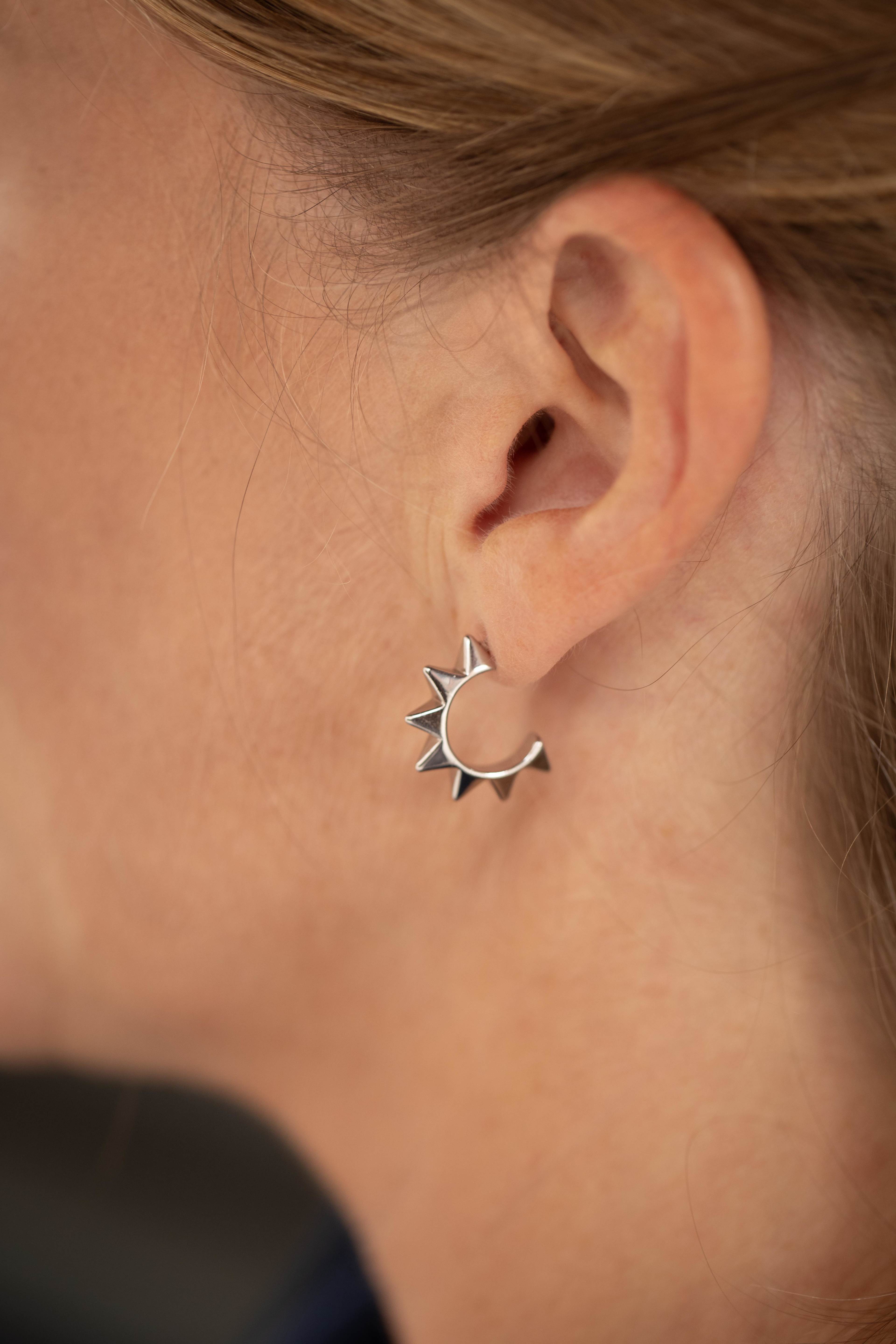 Stud Mini Hoop Örhänge