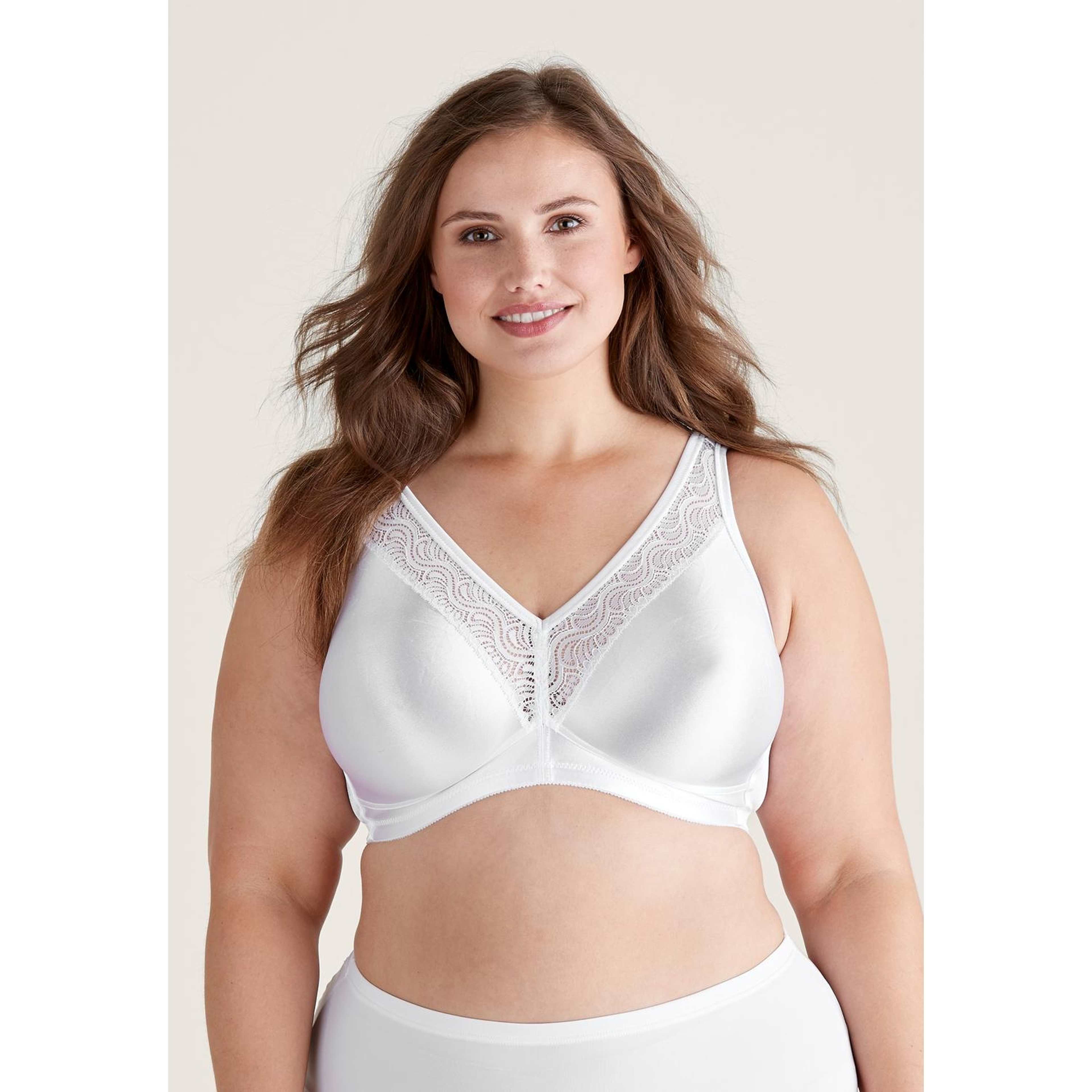 Stars Mjuk-bh, från Swegmark, i färgen vit. Klicka för att öppna bilden i stort format