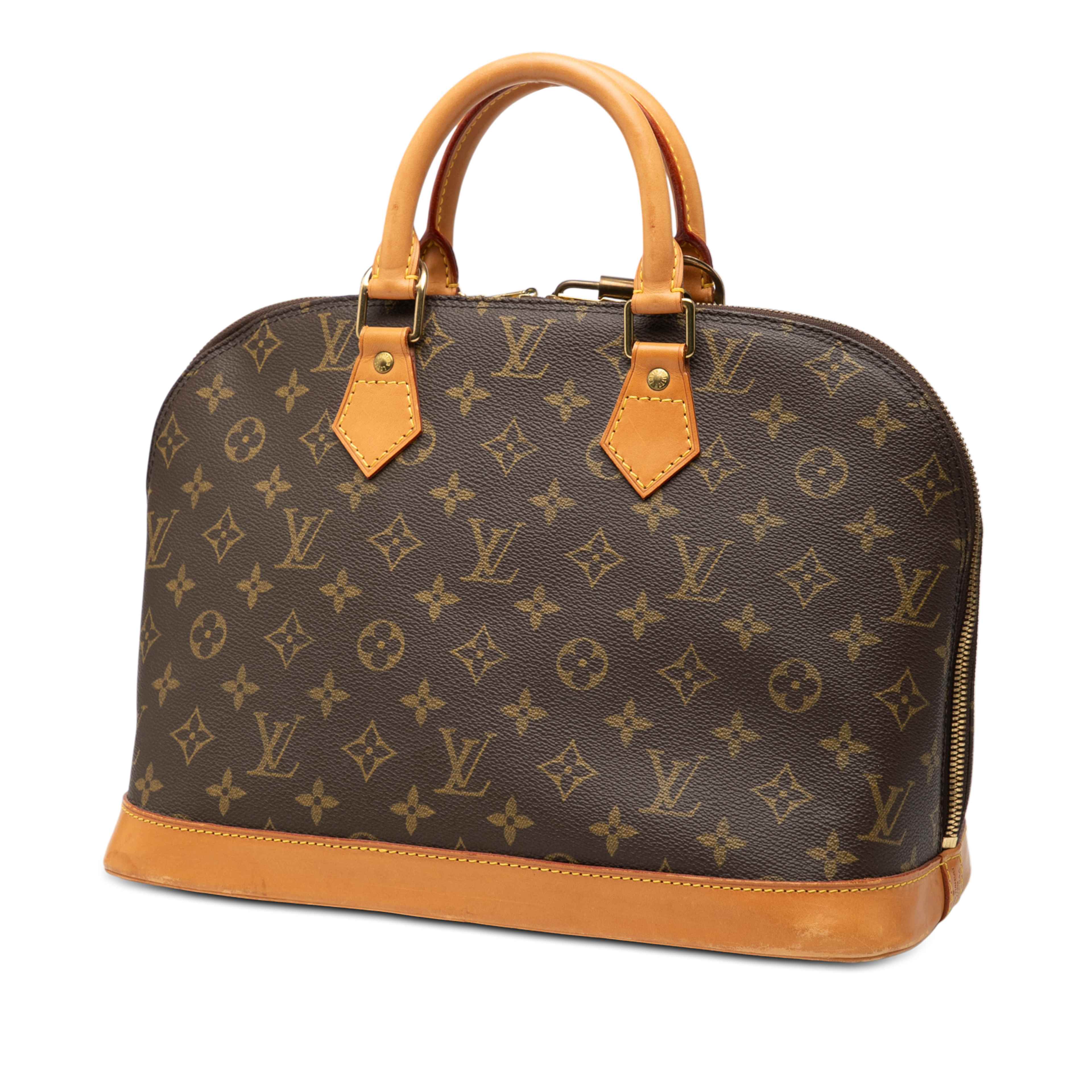 Louis Vuitton Monogram Alma Pm, från Luxclusif, i färgen brun. Klicka för att öppna bilden i stort format