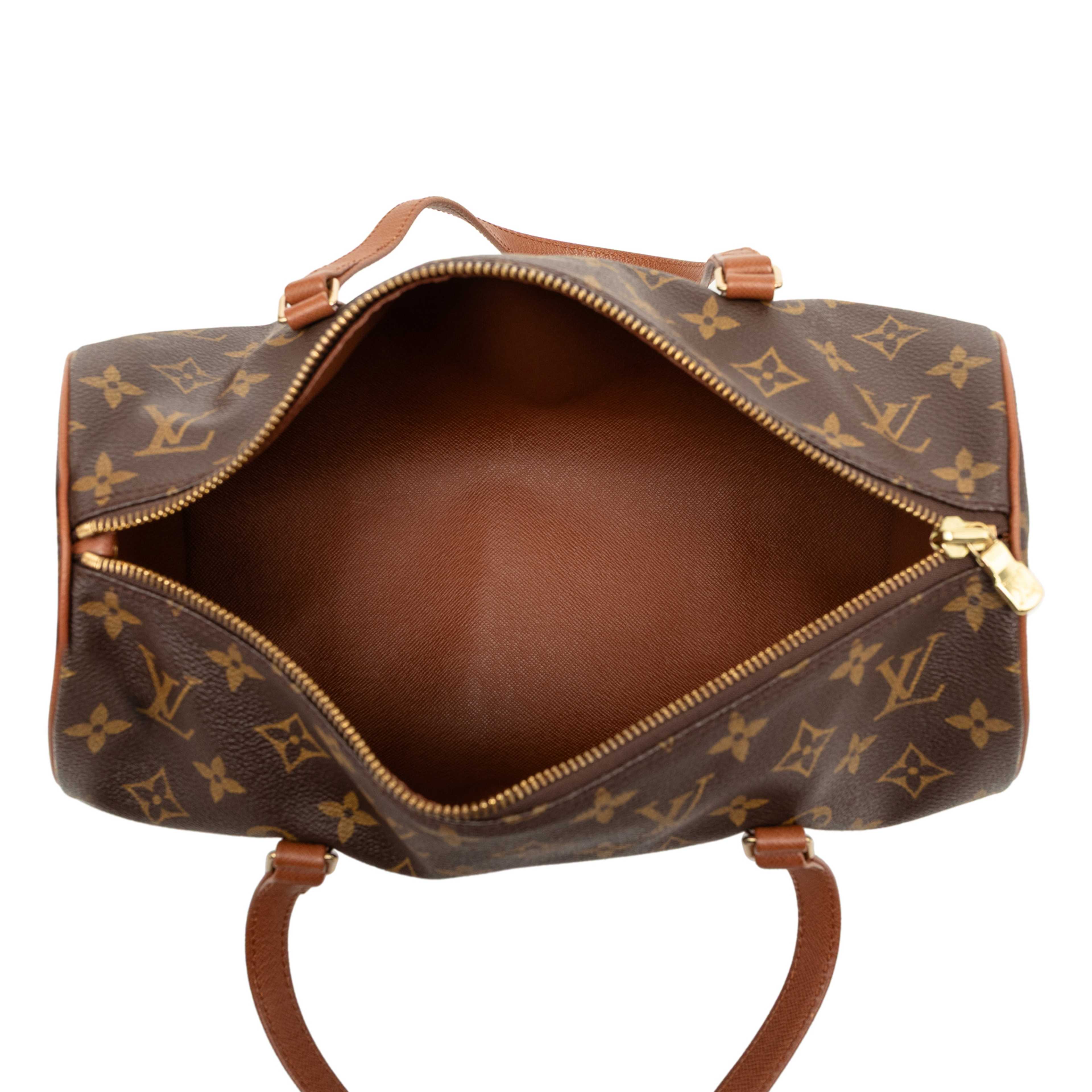 Louis Vuitton Monogram Papillon 30, från Luxclusif, i färgen brun. Klicka för att öppna bilden i stort format