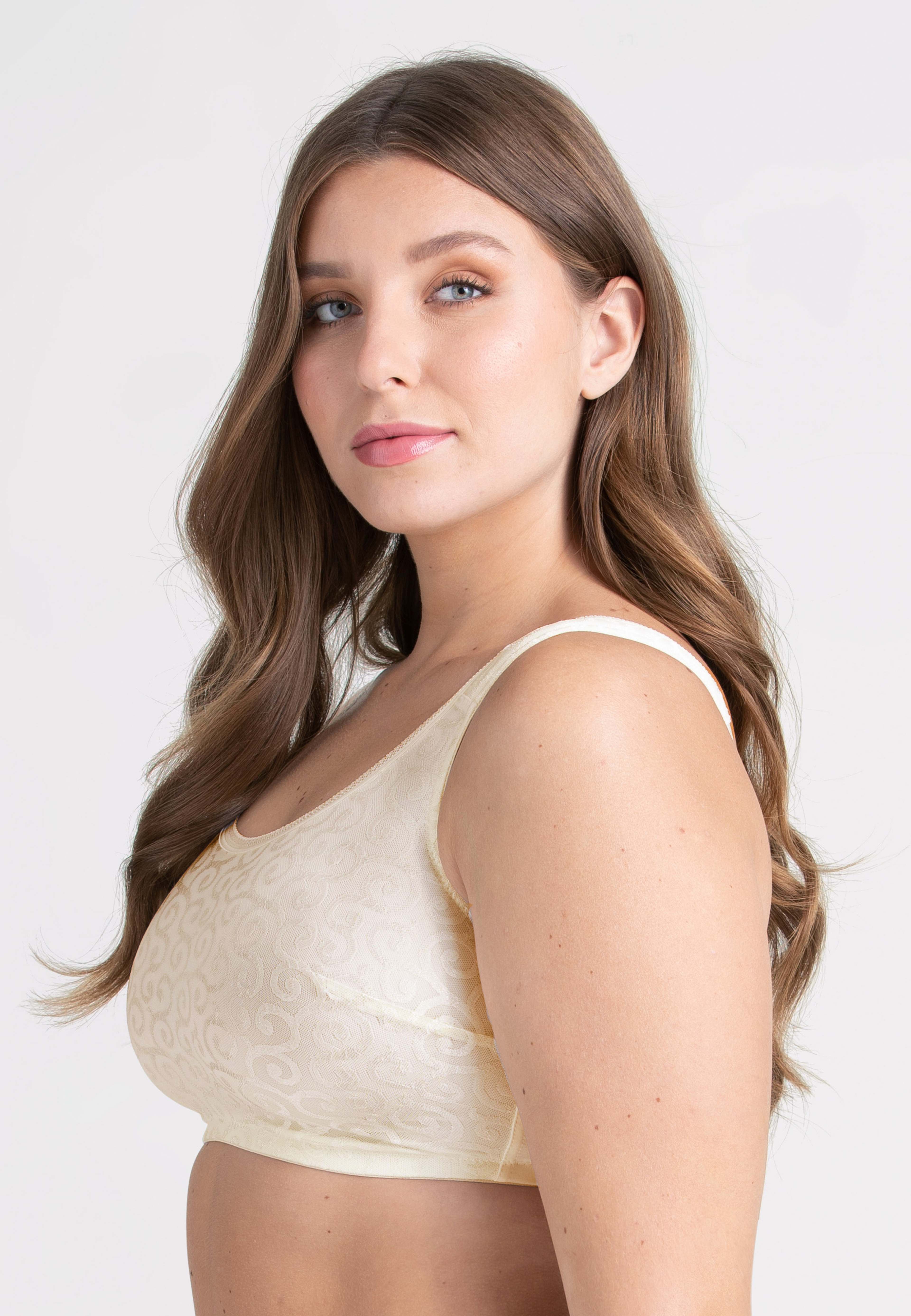Curly Relax Tanktop Bh Utan Bygel