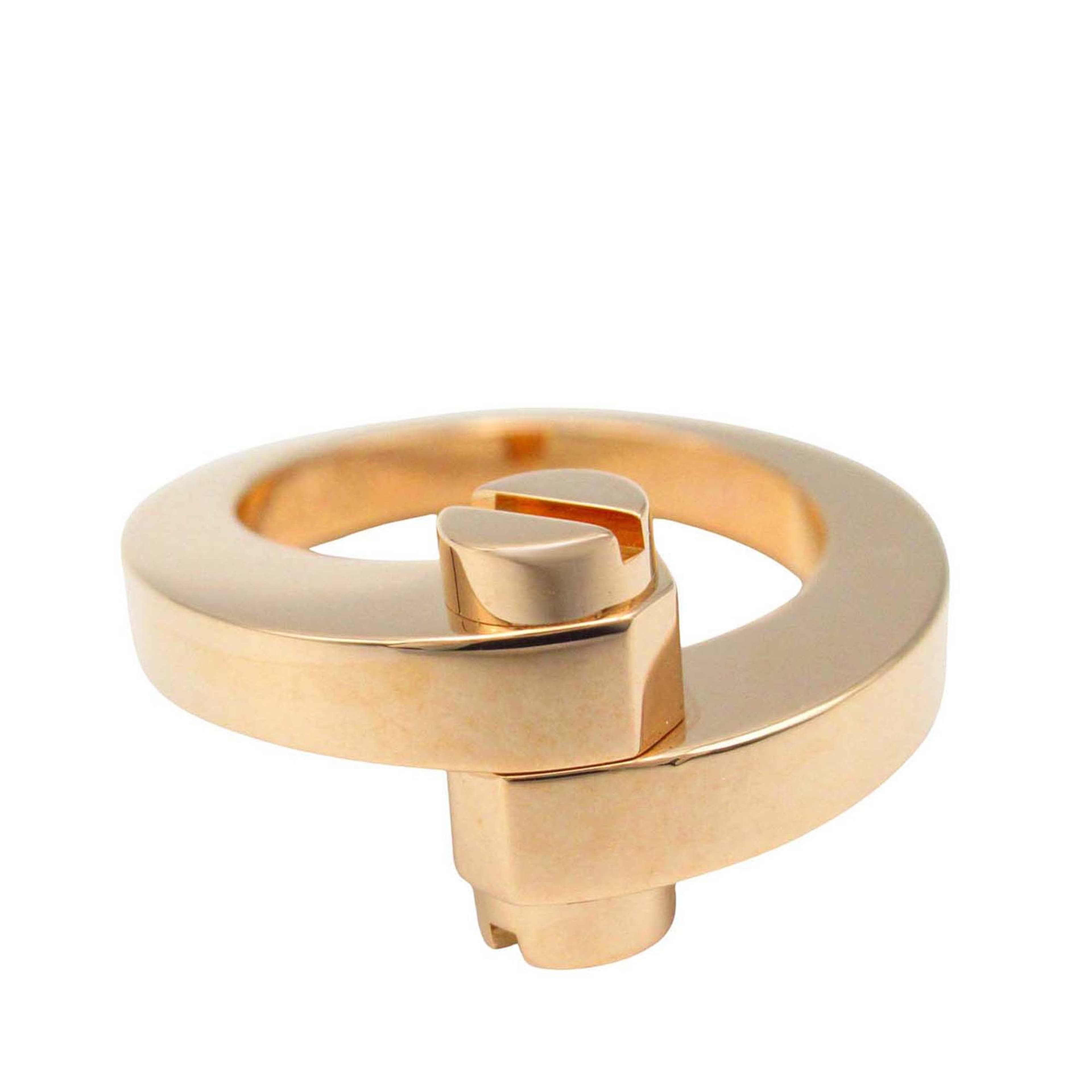 Cartier 18k Rose Gold Menotte Ring