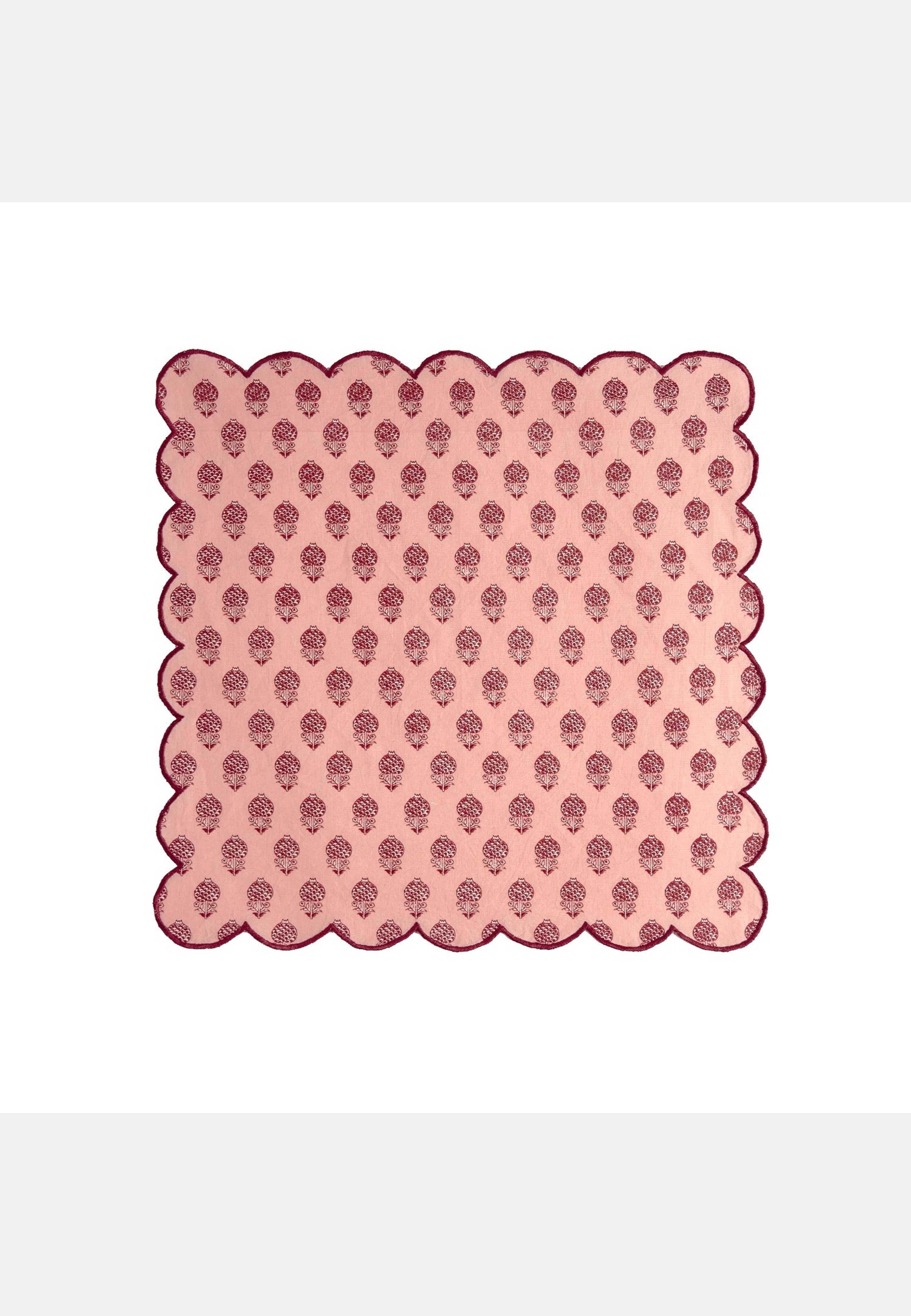 Poppy Seed Servett - 45x45 Cm, från Pick A Poppy, i färgen pink. Klicka för att öppna bilden i stort format